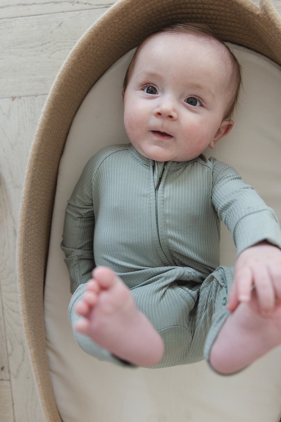 Sage (ribbed) - Zippy