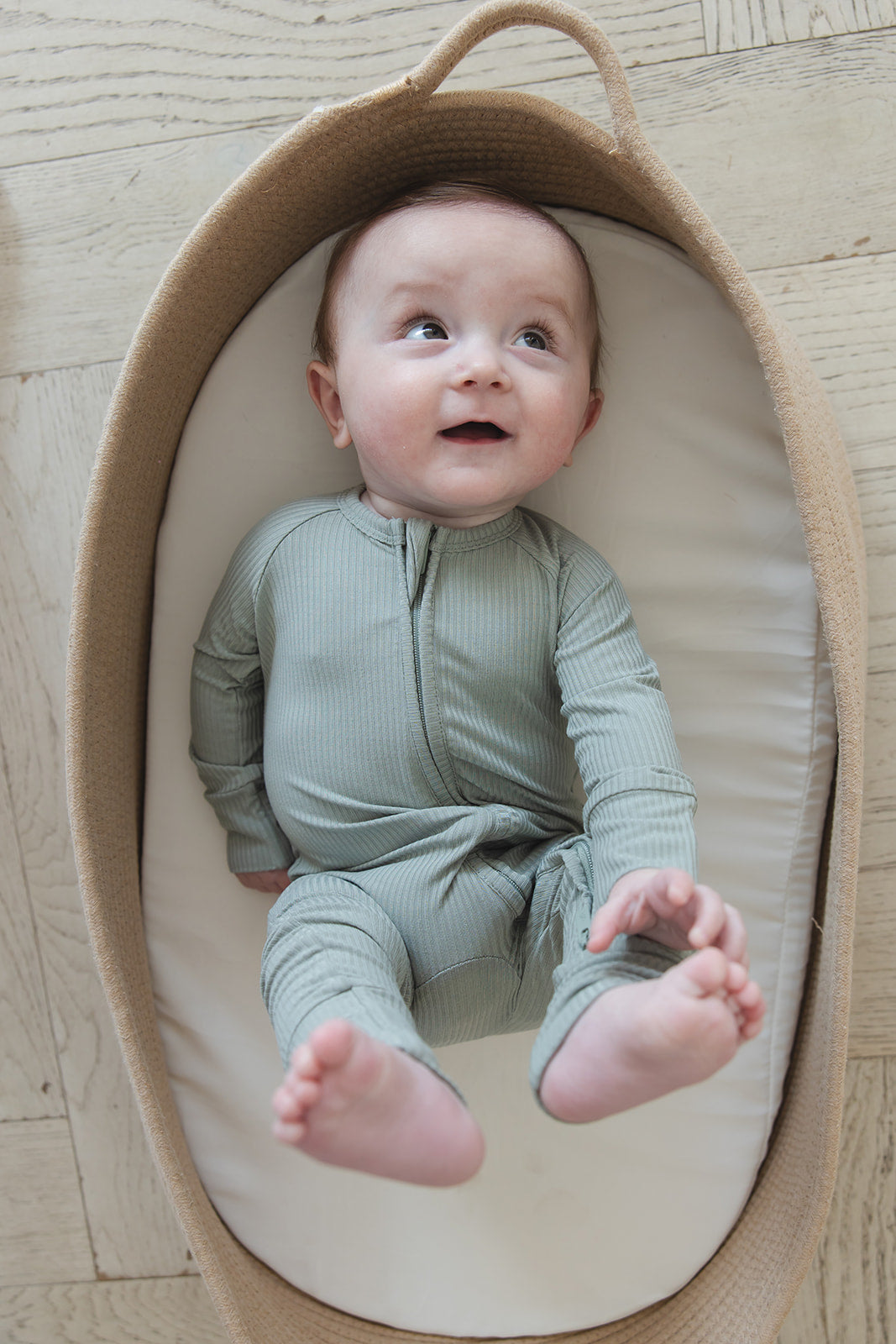 Sage (ribbed) - Zippy