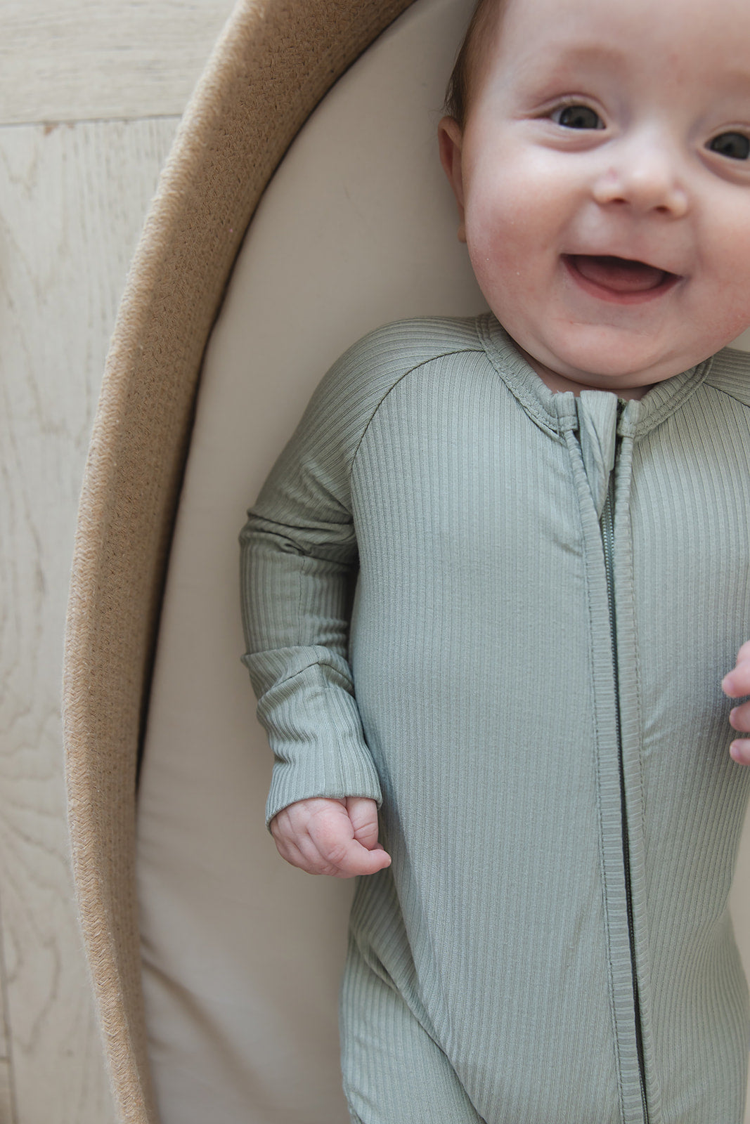 Sage (ribbed) - Zippy