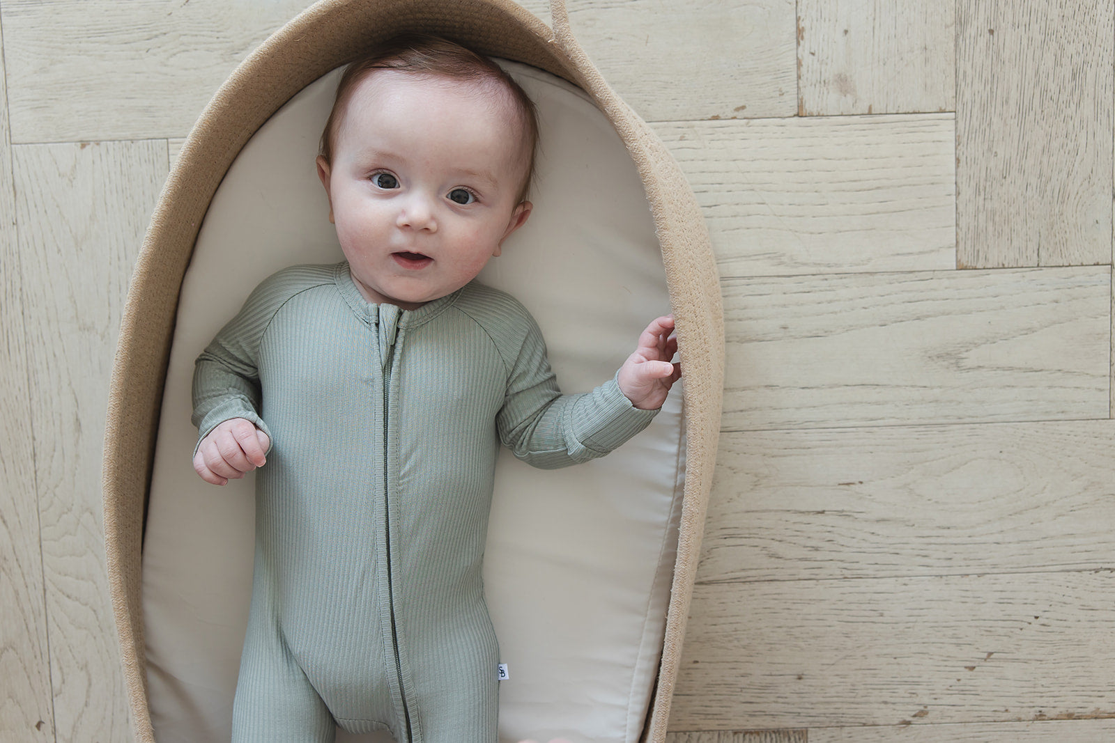 Sage (ribbed) - Zippy