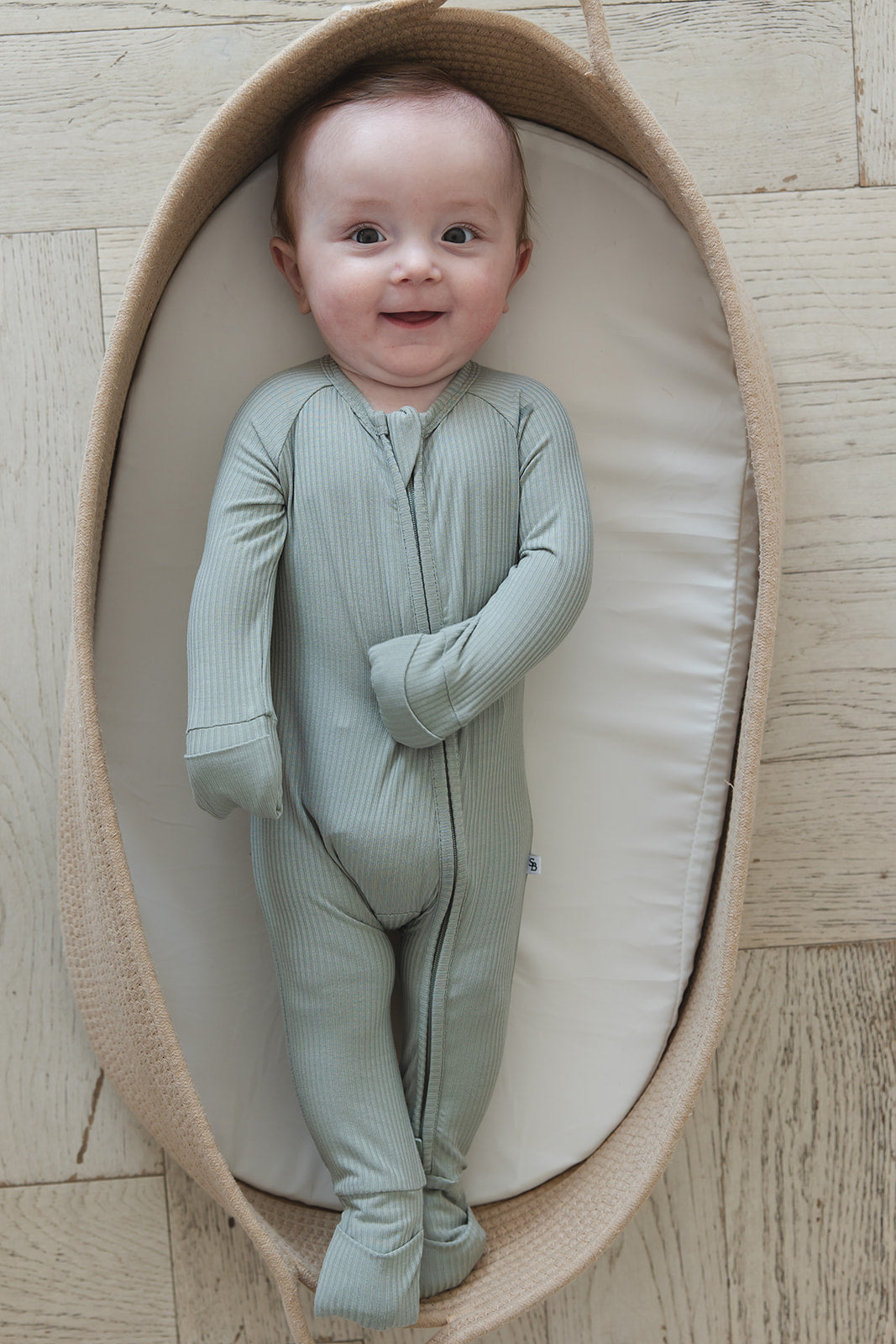 Sage (ribbed) - Zippy