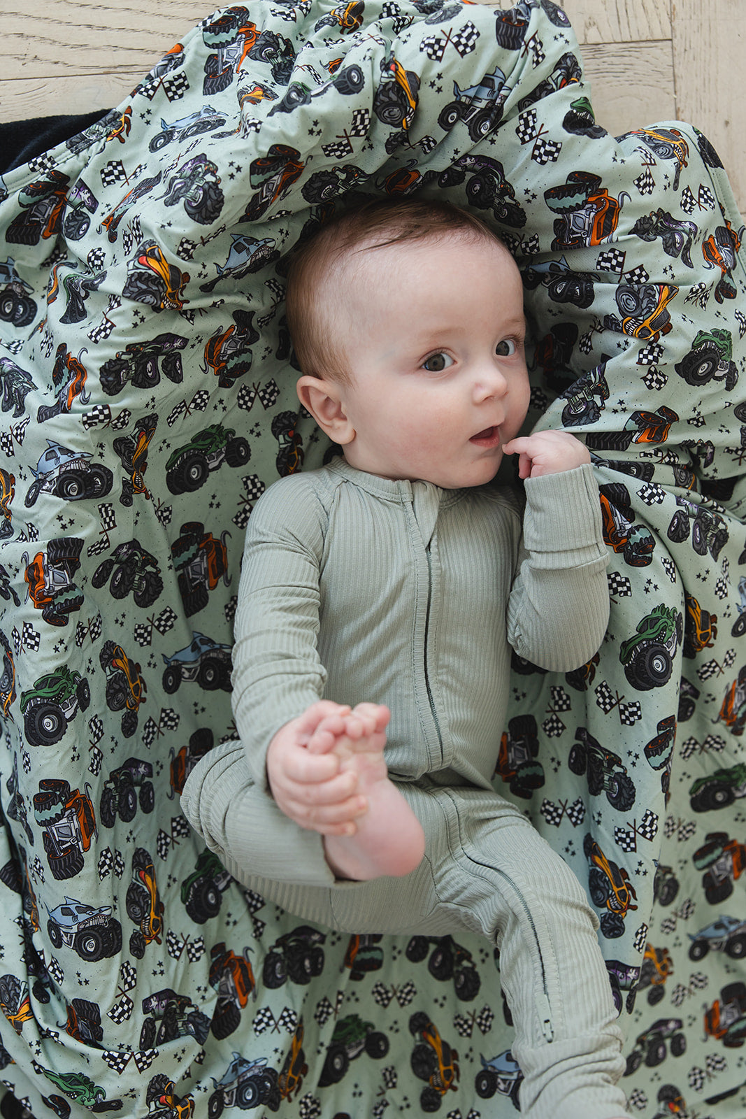 Sage (ribbed) - Zippy