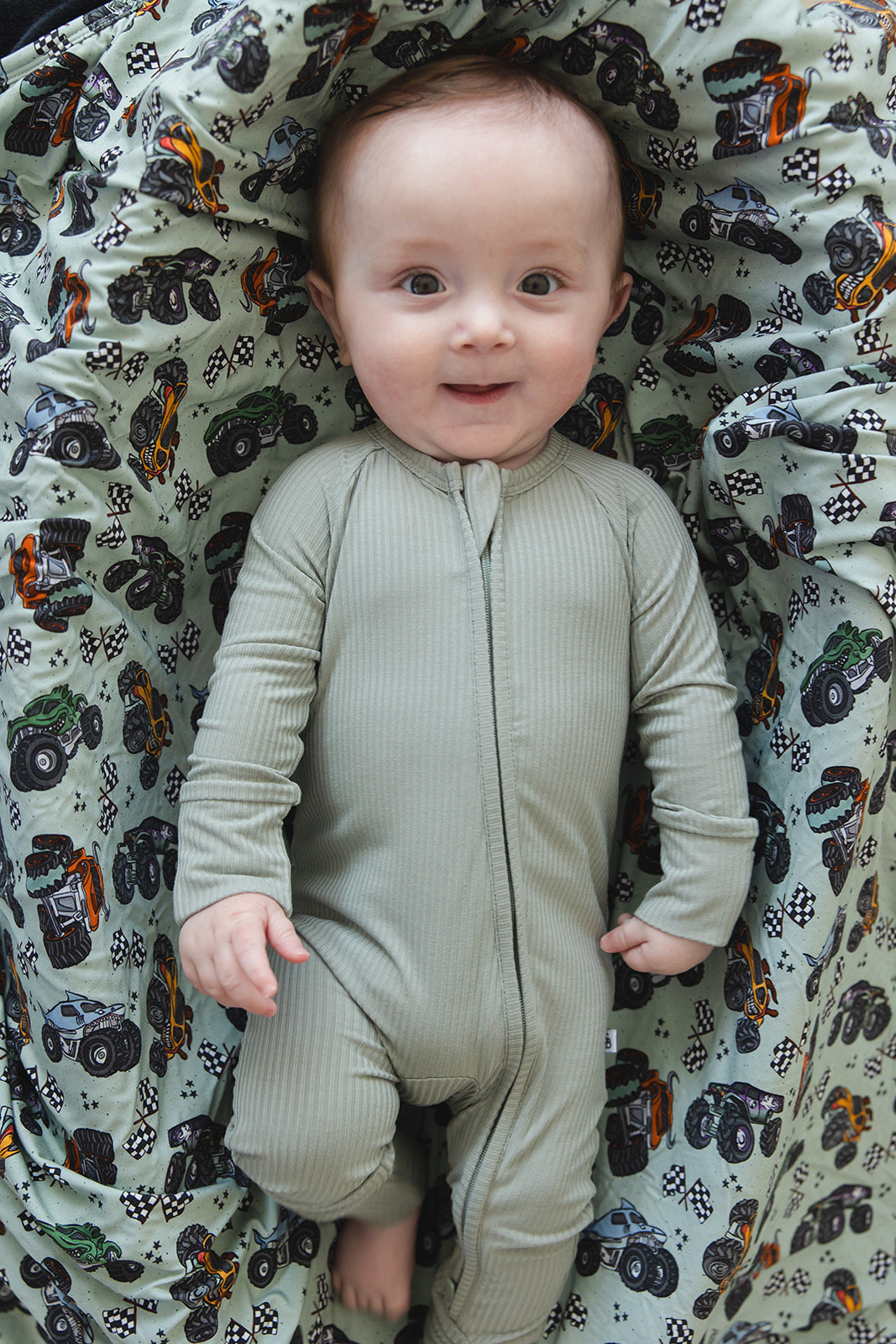 Sage (ribbed) - Zippy