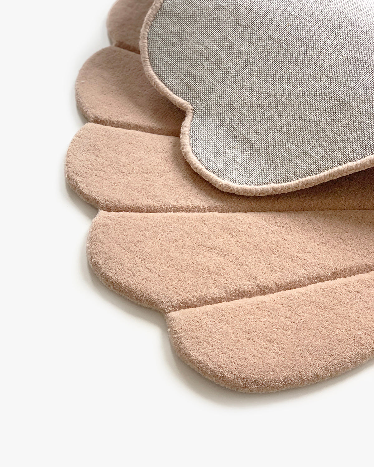 Rug Shell Rose Dust 3.3 X 2.6 Ft