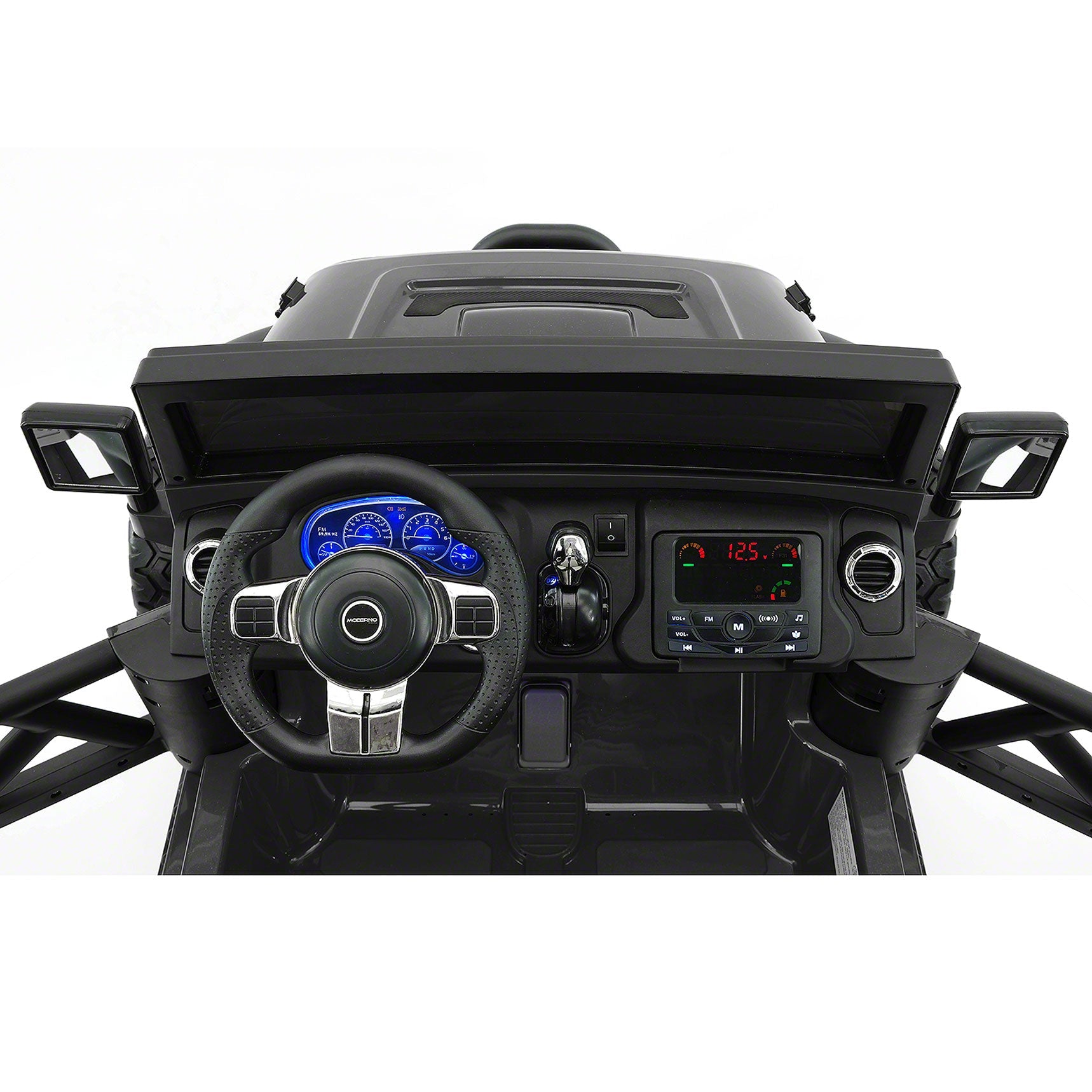 Trail Explorer 12v Kids Ride-on Car Truck With R/c Parental Remote | Cherry Red