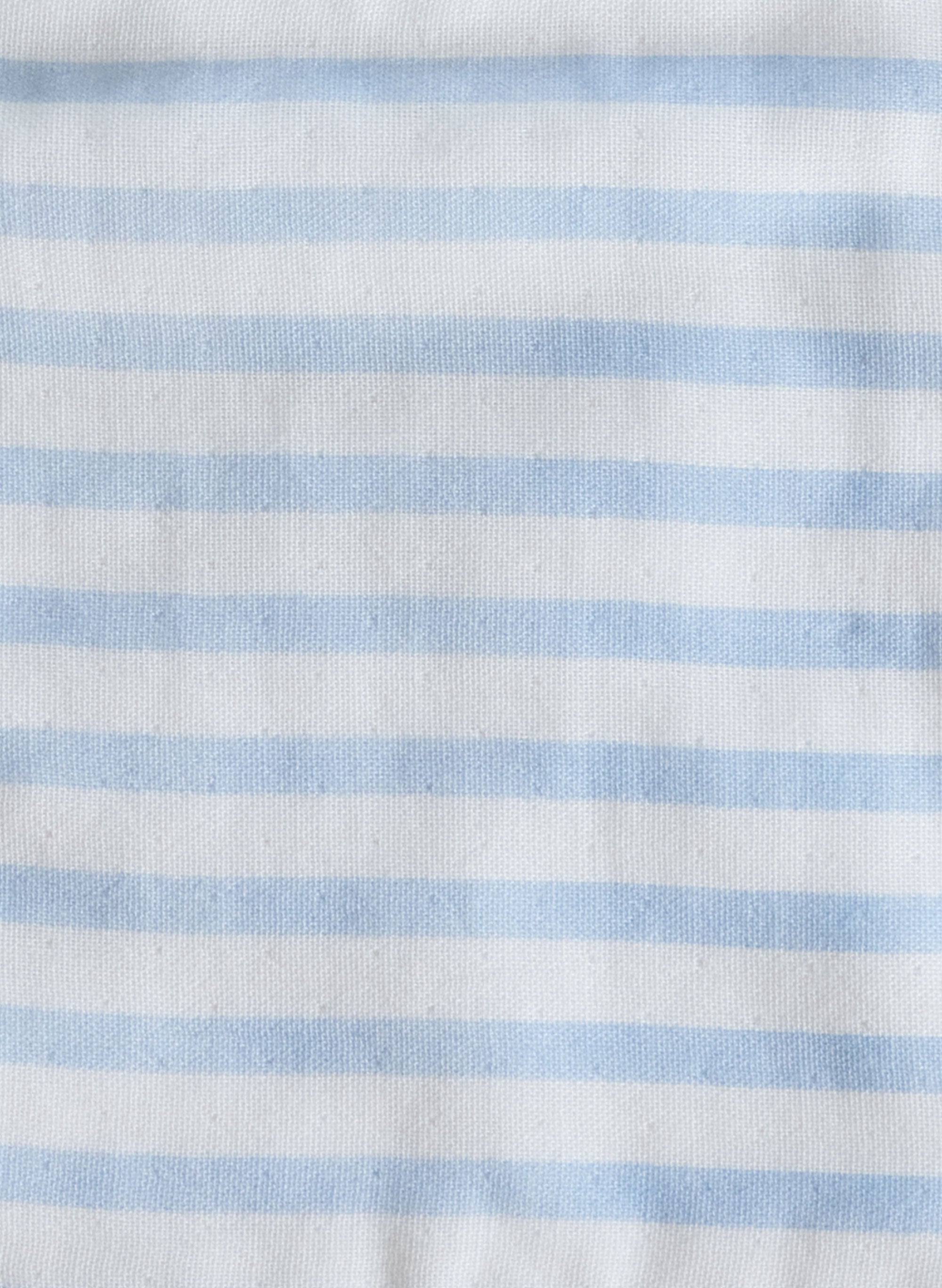 Blue & White Striped Bib