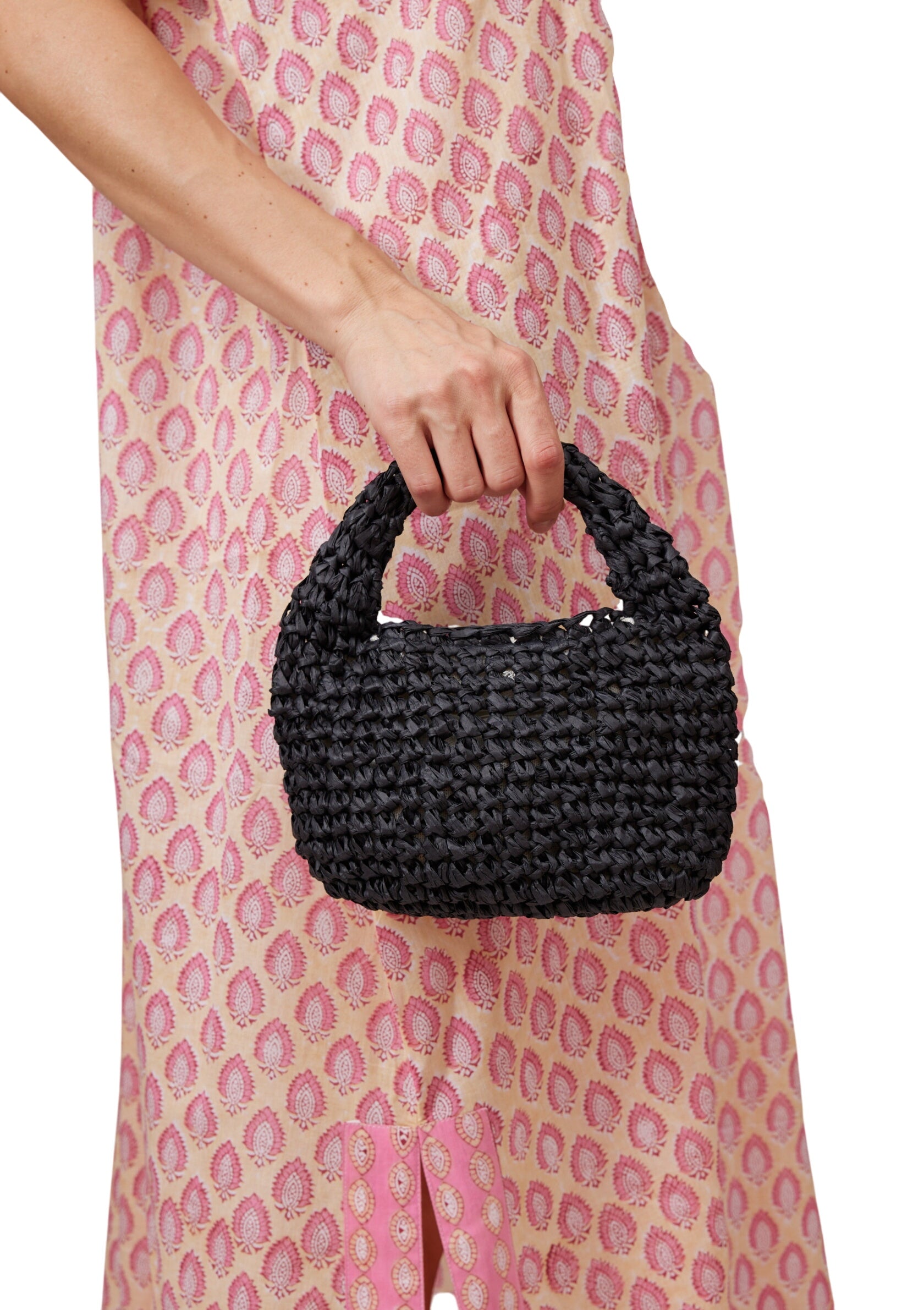 Micro Slouch Bag- Black