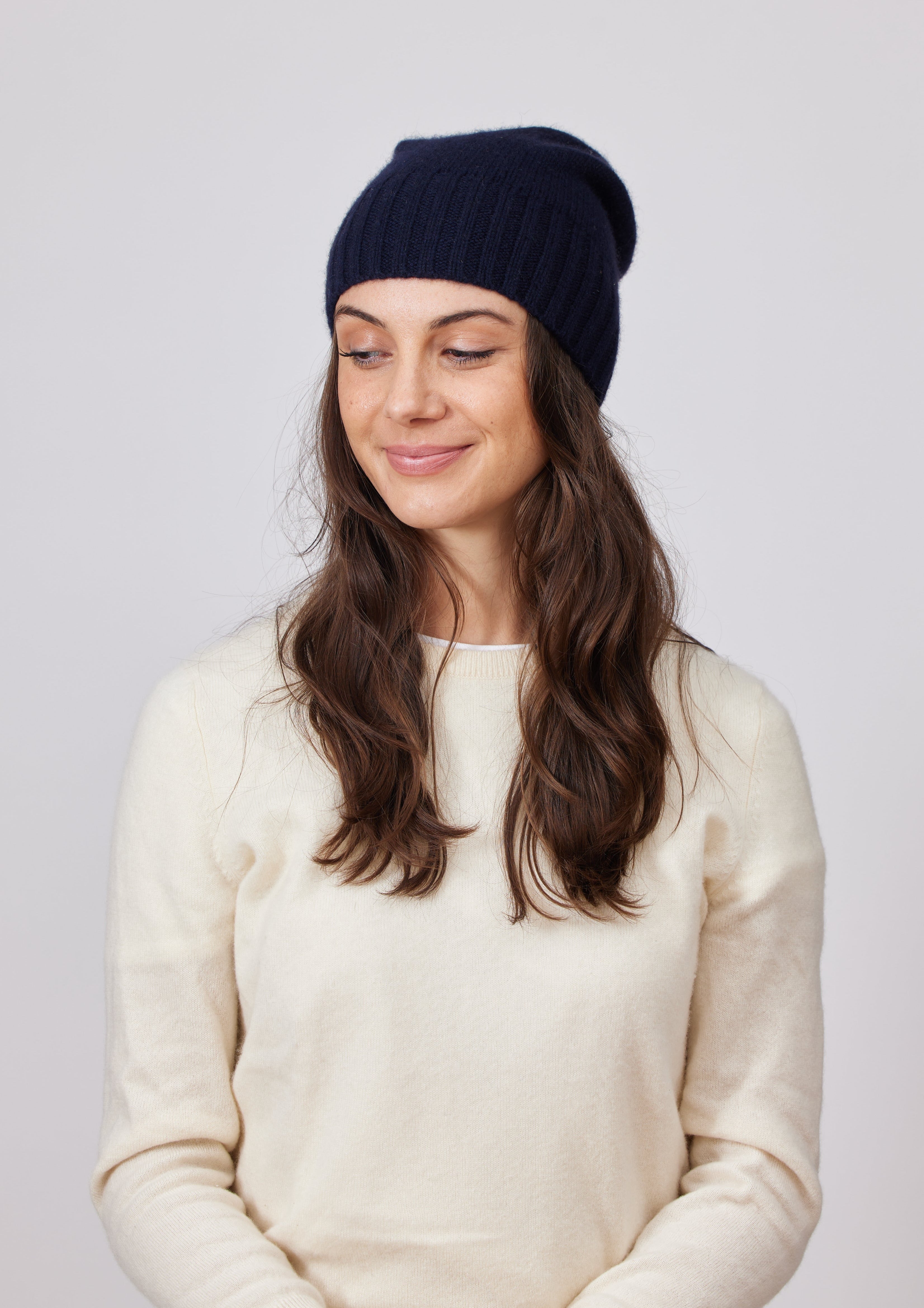 Classic Cashmere Slouchy Beanie