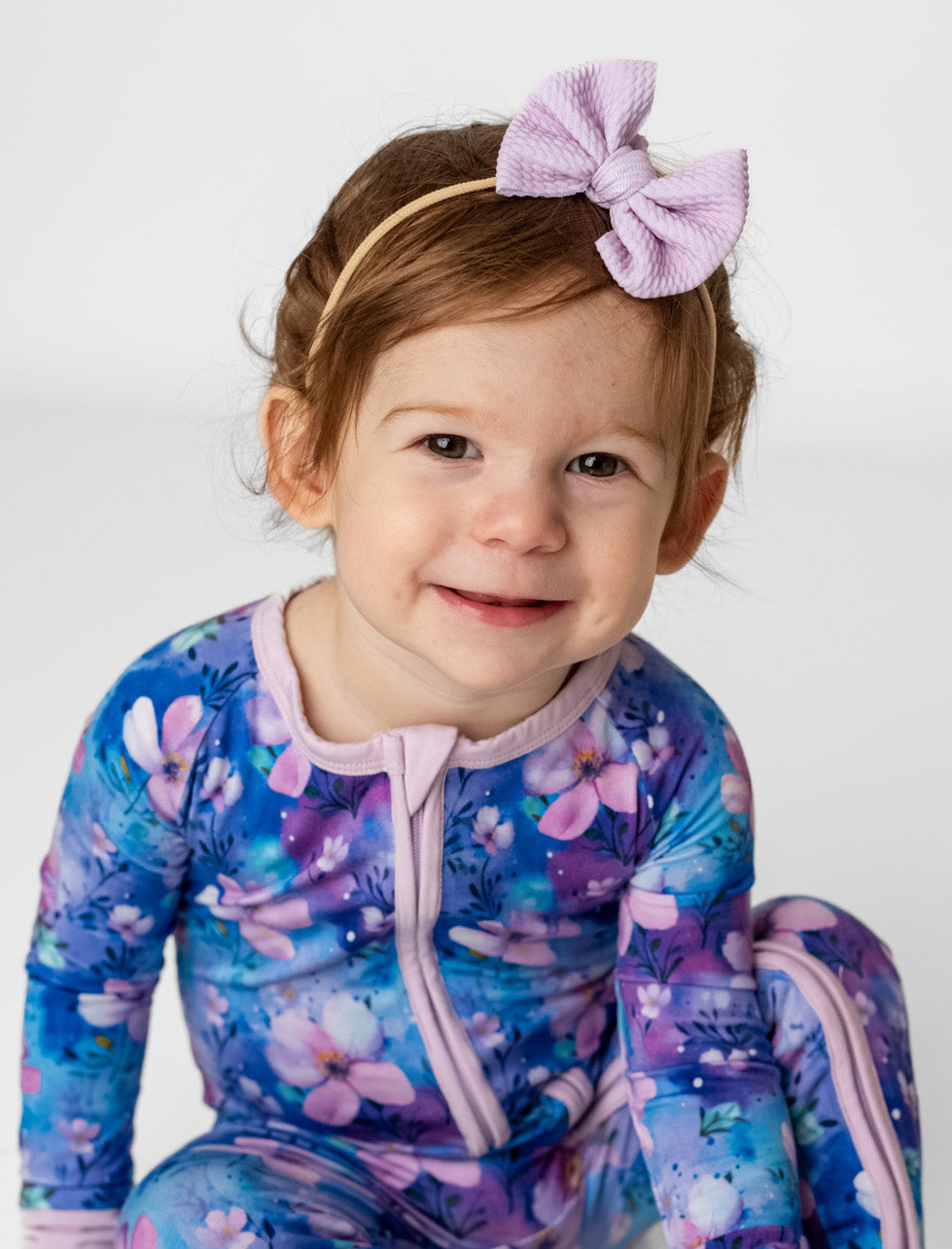 Orchid | Baby Girl Nylon Bow