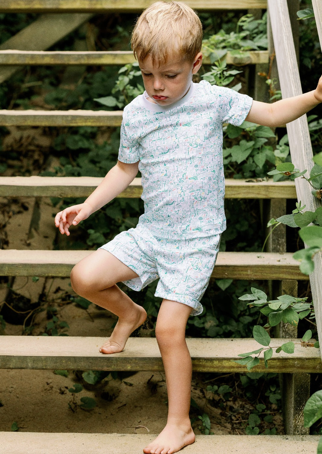 Golf Kids Short Pajama Set