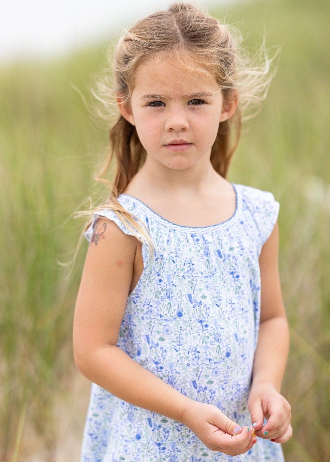 Birth Flowers Emilia Lounge Girls Dress