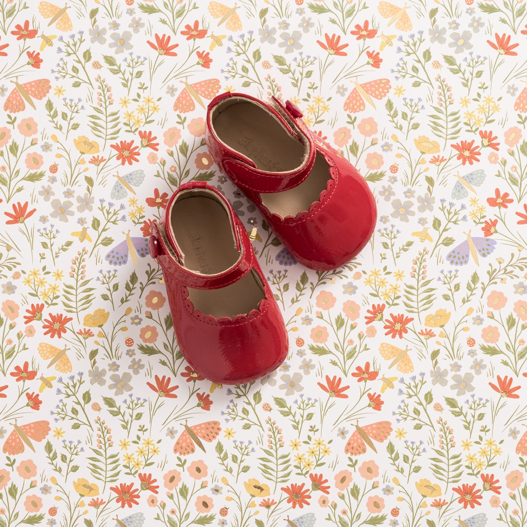 Mary Jane For Baby Patent Red