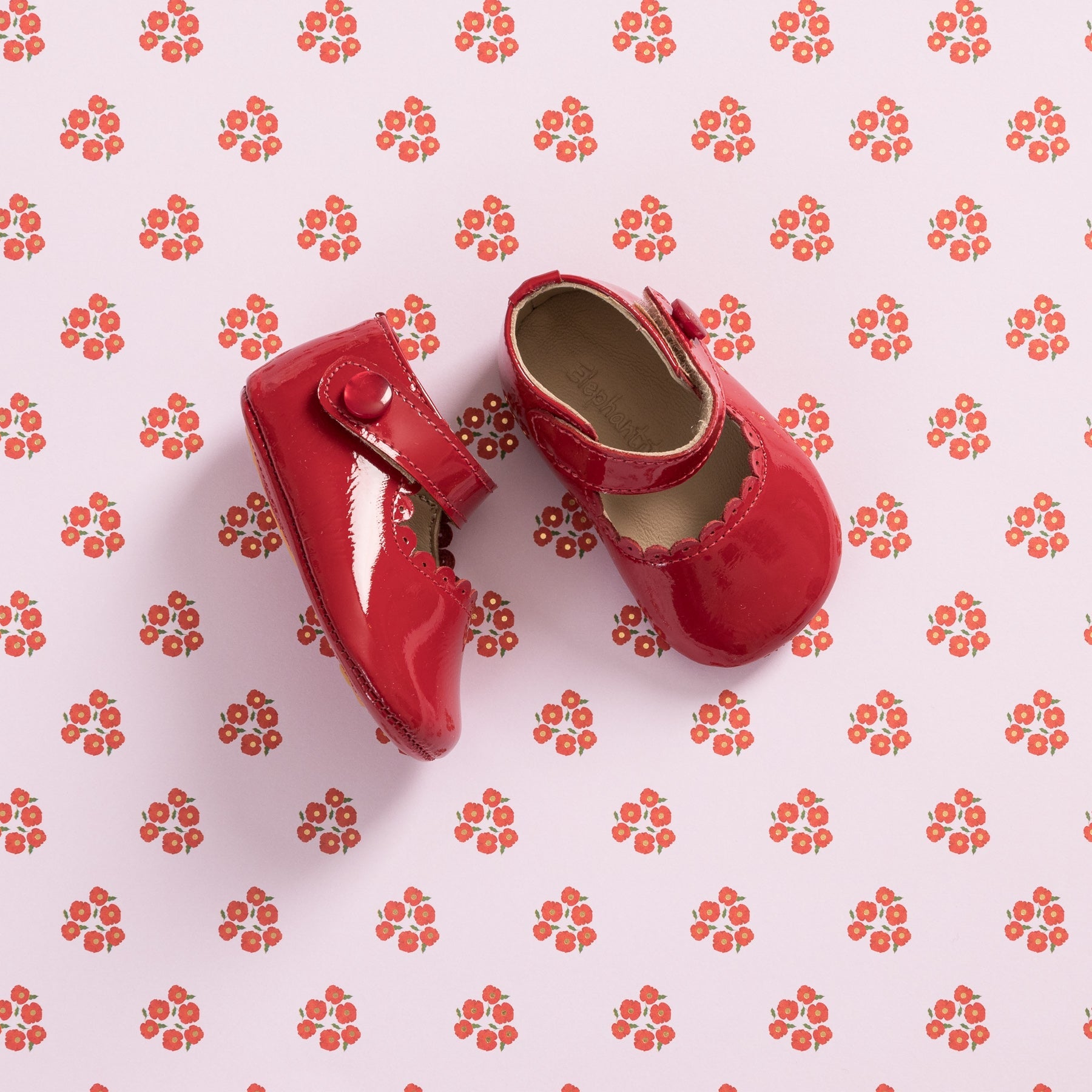 Mary Jane For Baby Patent Red