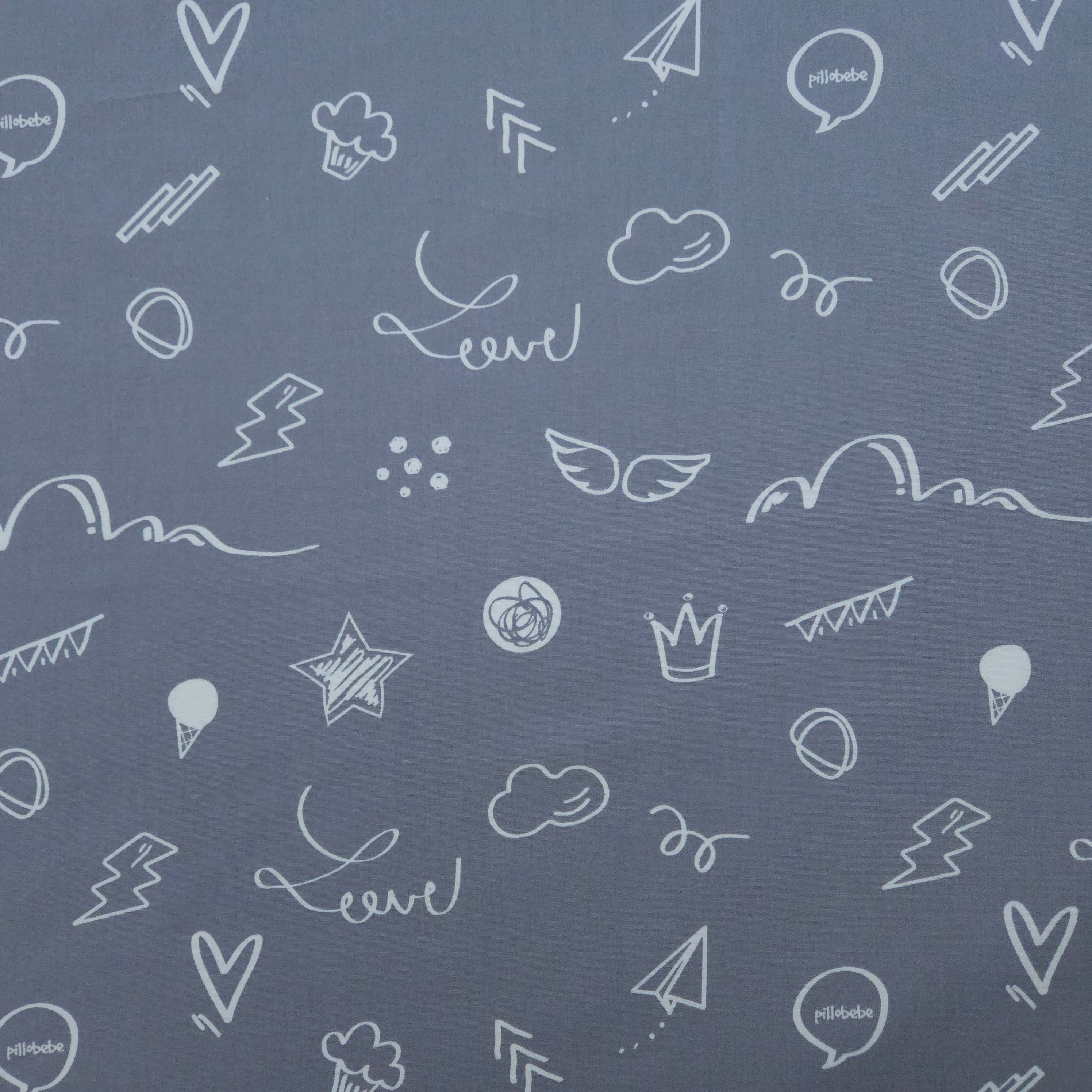 Corkimat® Comfy - Love Gray Organic