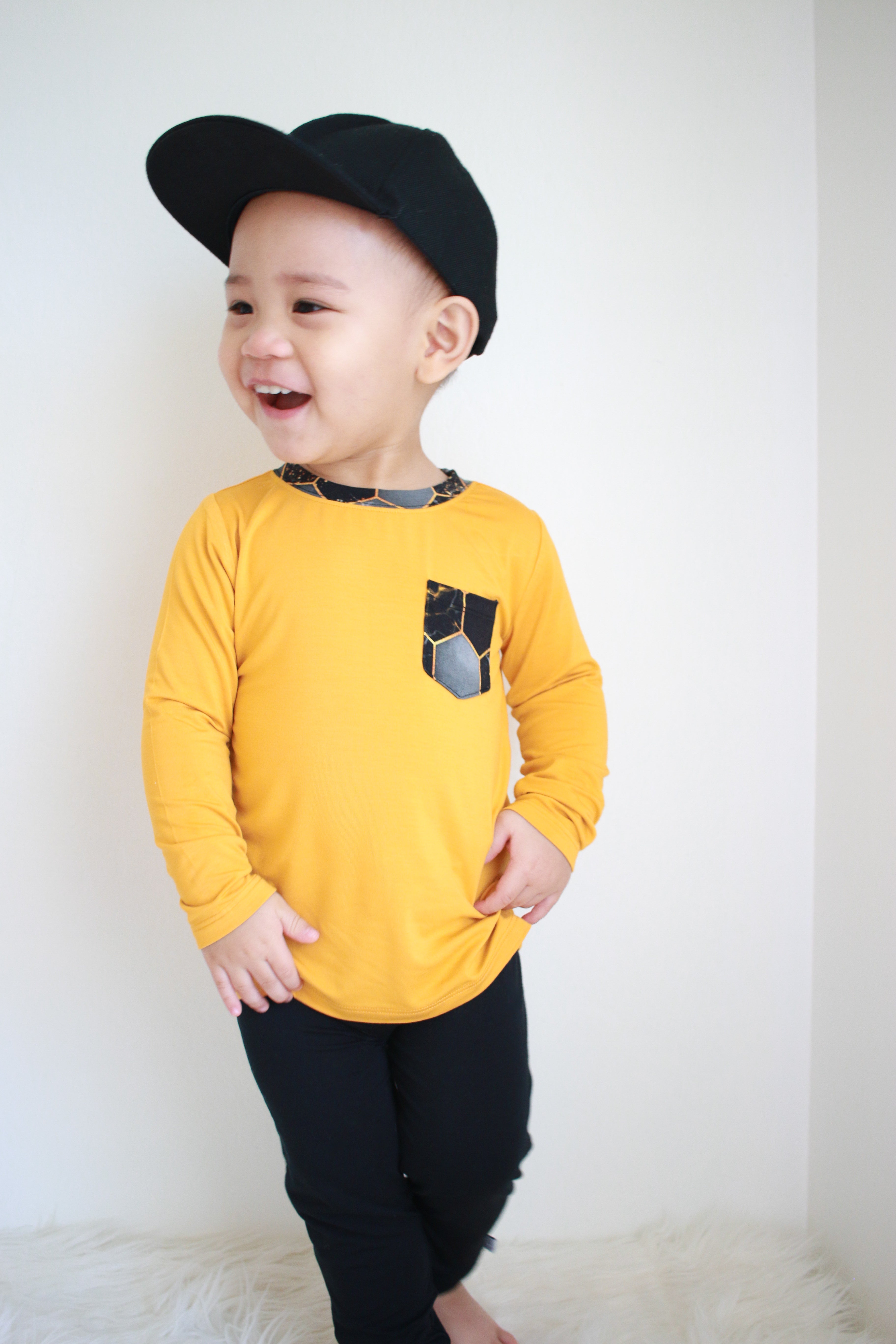 Honey | Bamboo Toddler & Kids Pocket T-shirt
