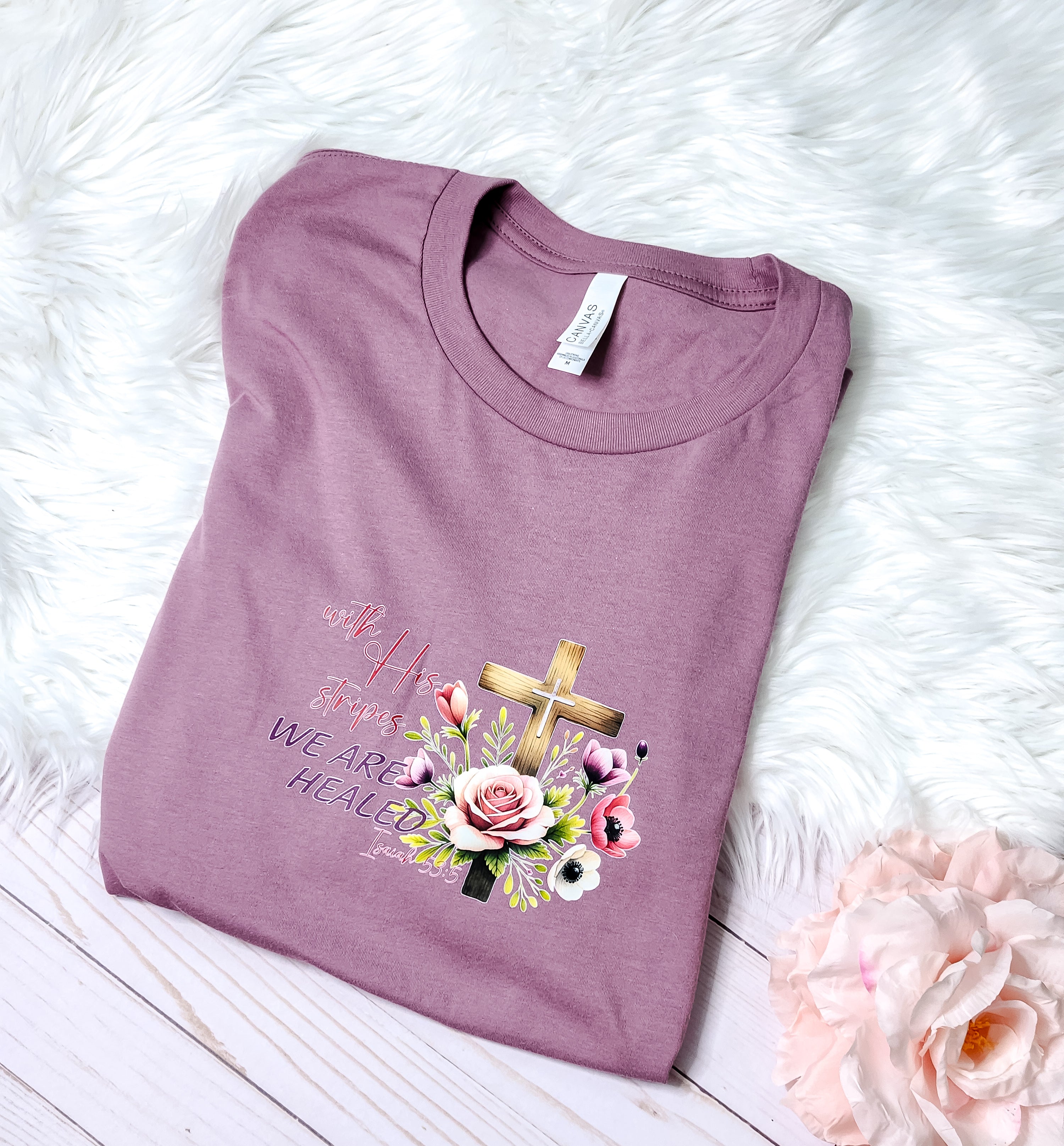 By His Stripes We Are Healed- Graphic