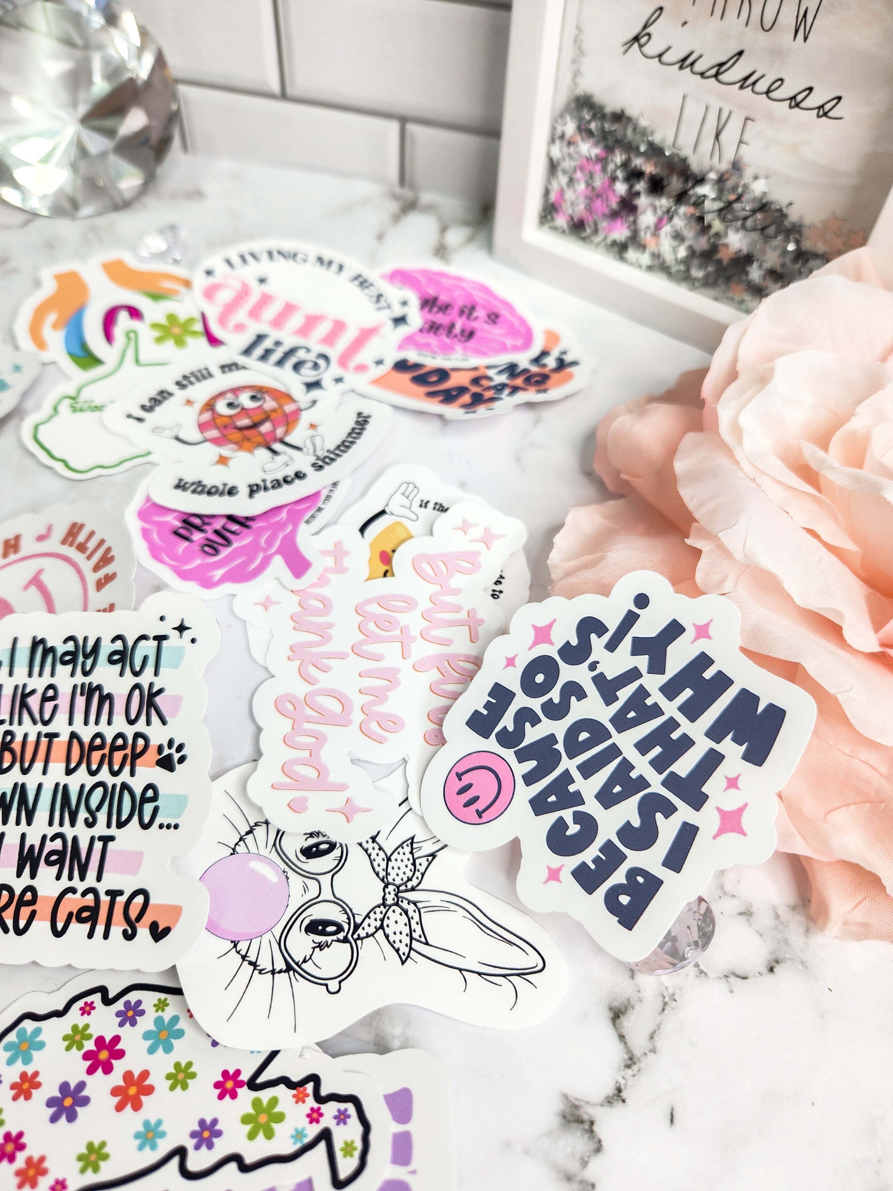 I Can Make The Whole Place Shimmer Sticker