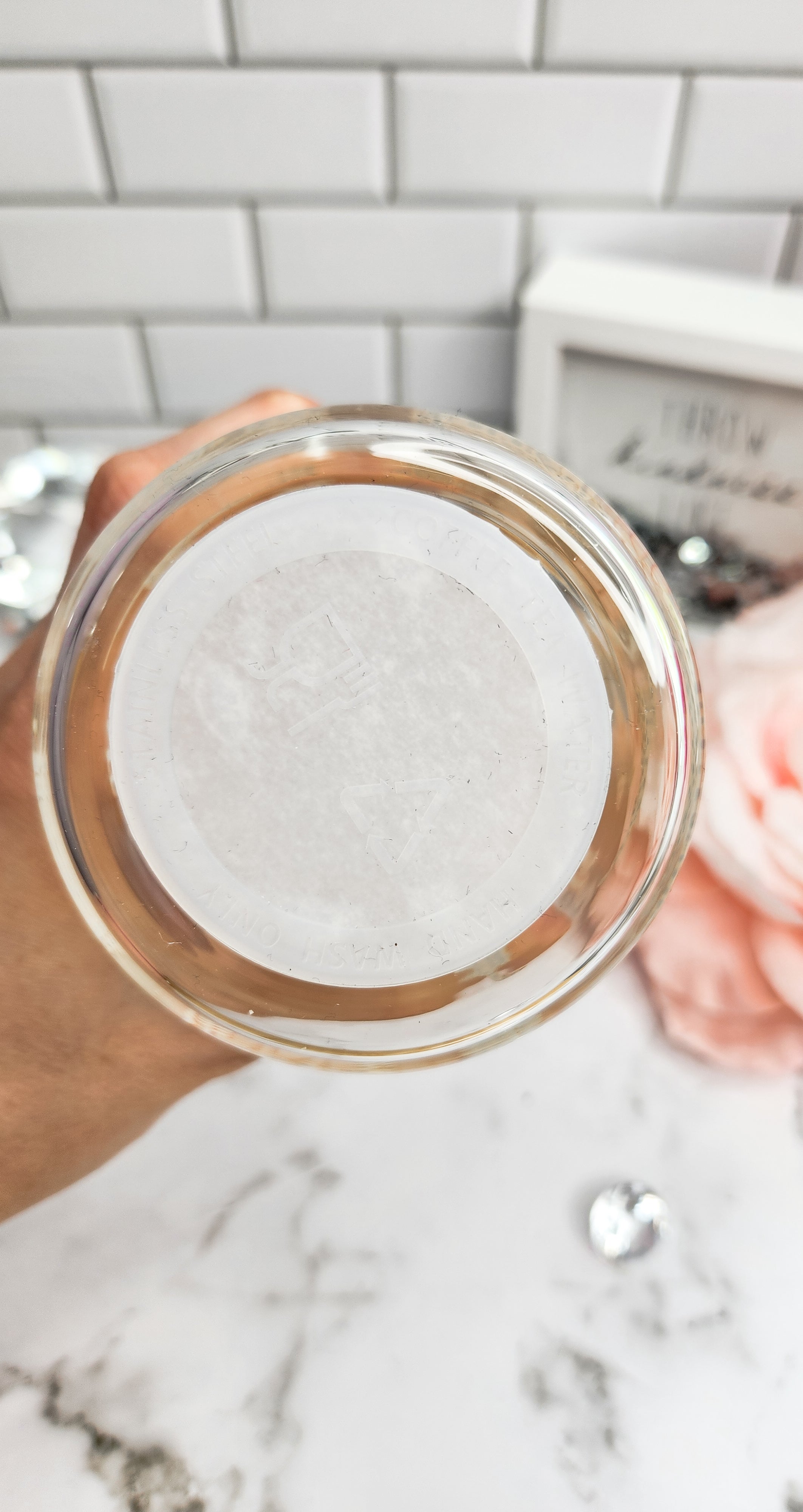 Be Kind Froggie 16 Oz Libbey Glass Can