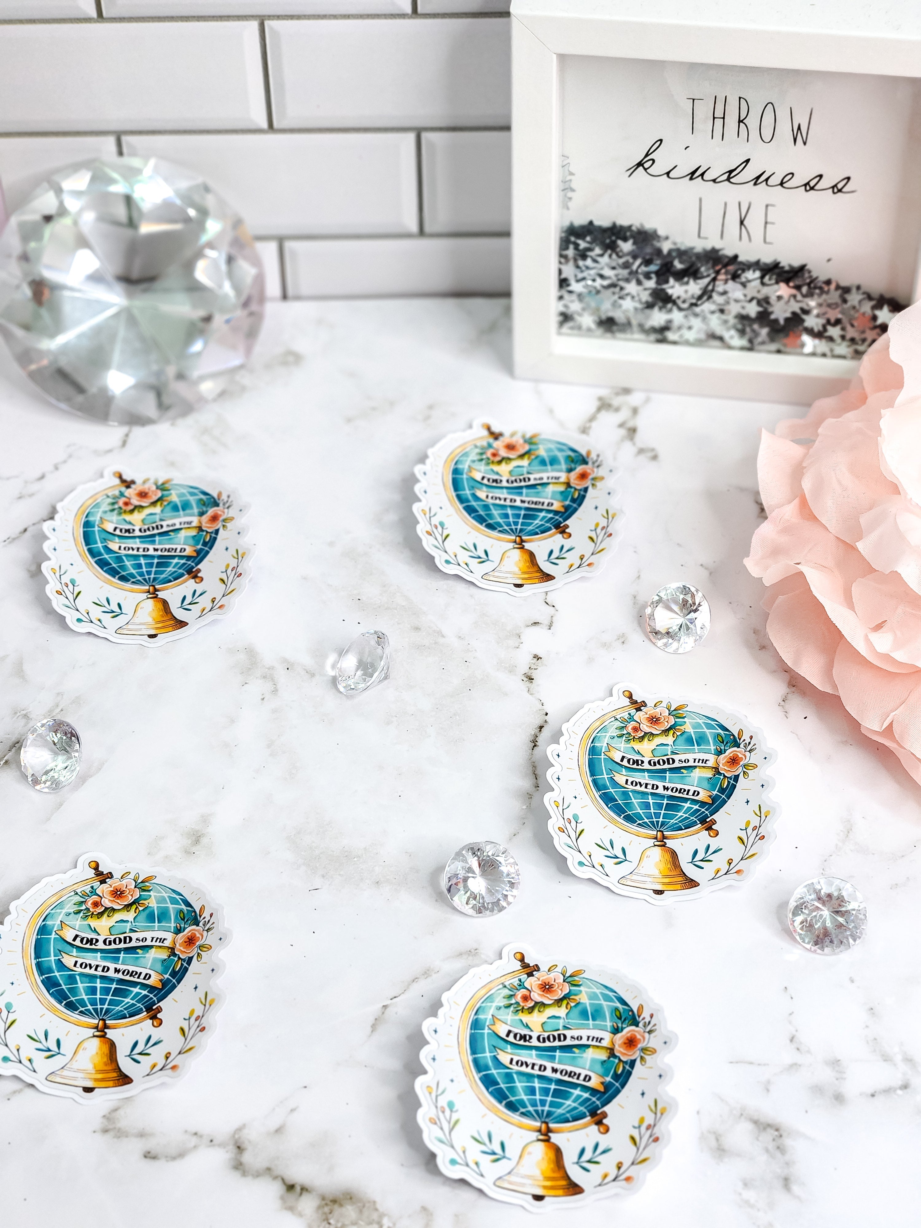 God Loves The Whole World Sticker