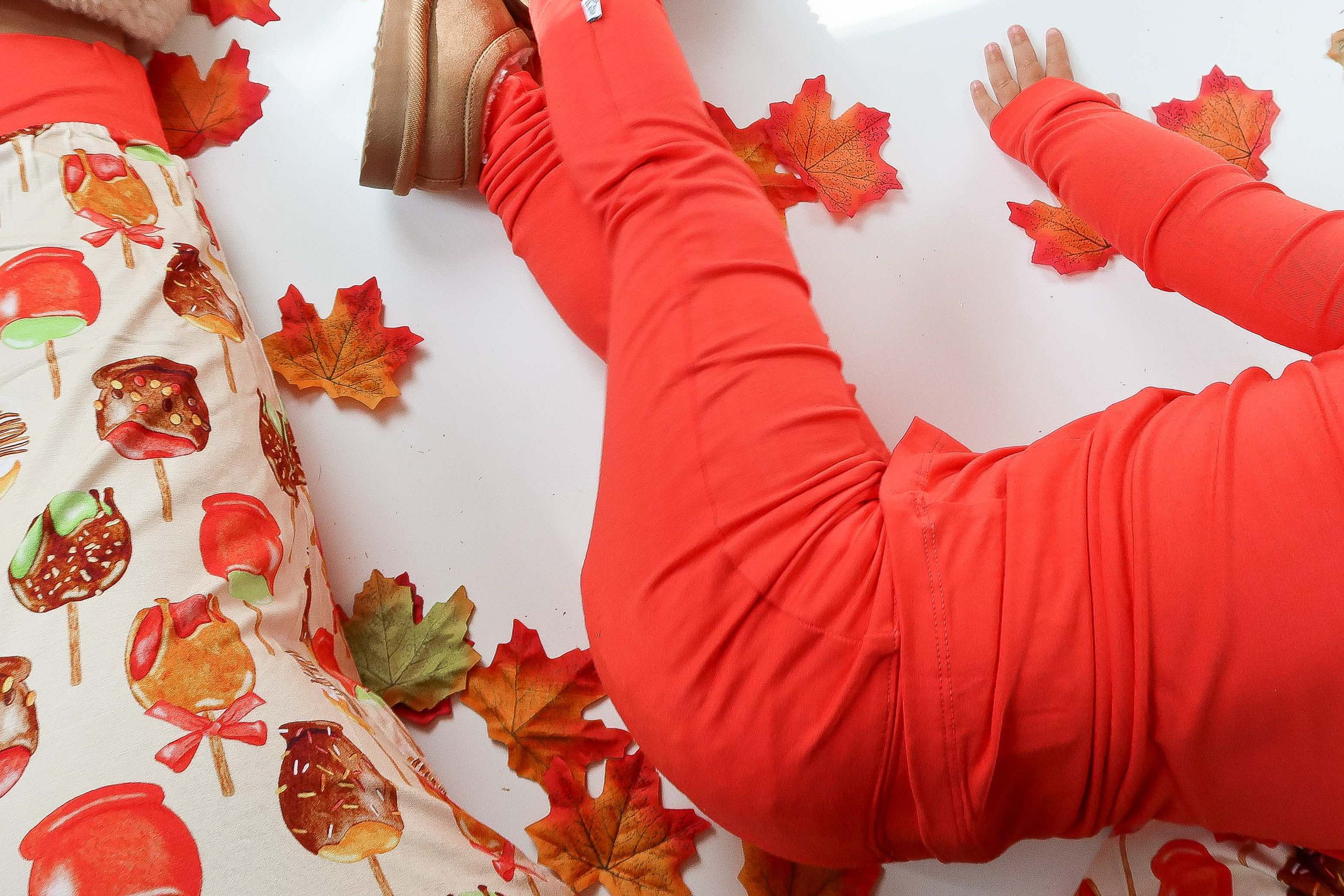 Apple Red | Two-piece Bamboo Long Sleeve Toddler & Kids Pajamas