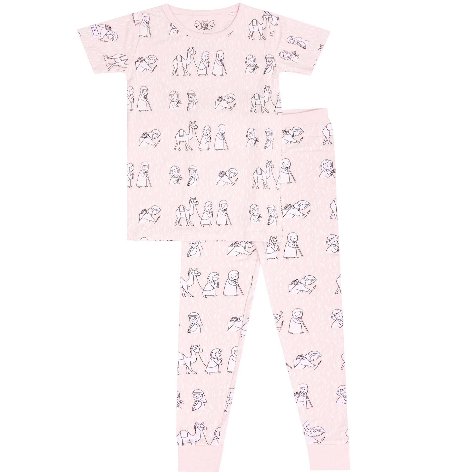 Ruth & Naomi Pj Short Sleeve & Pants Set Bamboo
