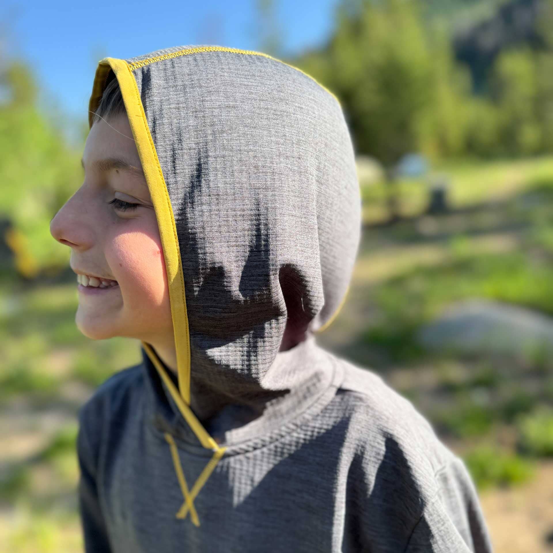 Tumbler - Youth Grid Fleece Hoodie