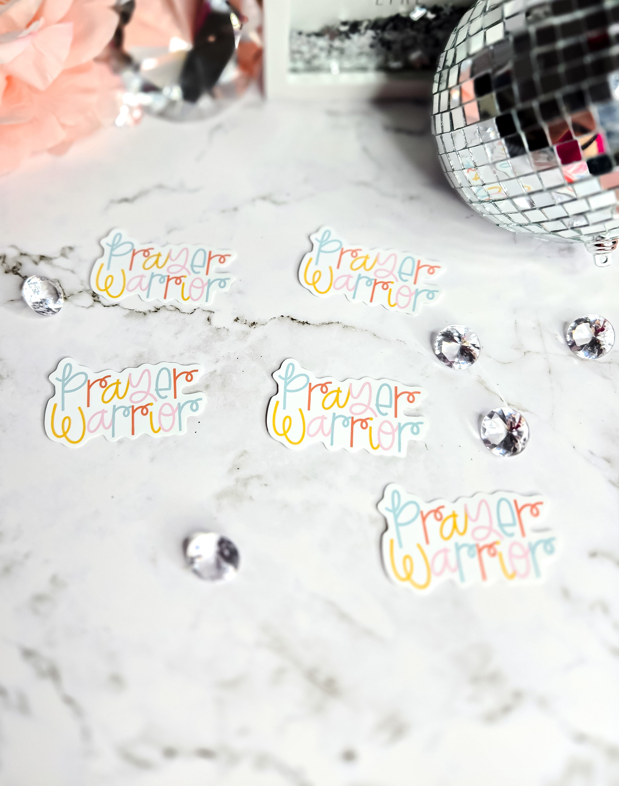 Prayer Warrior Sticker