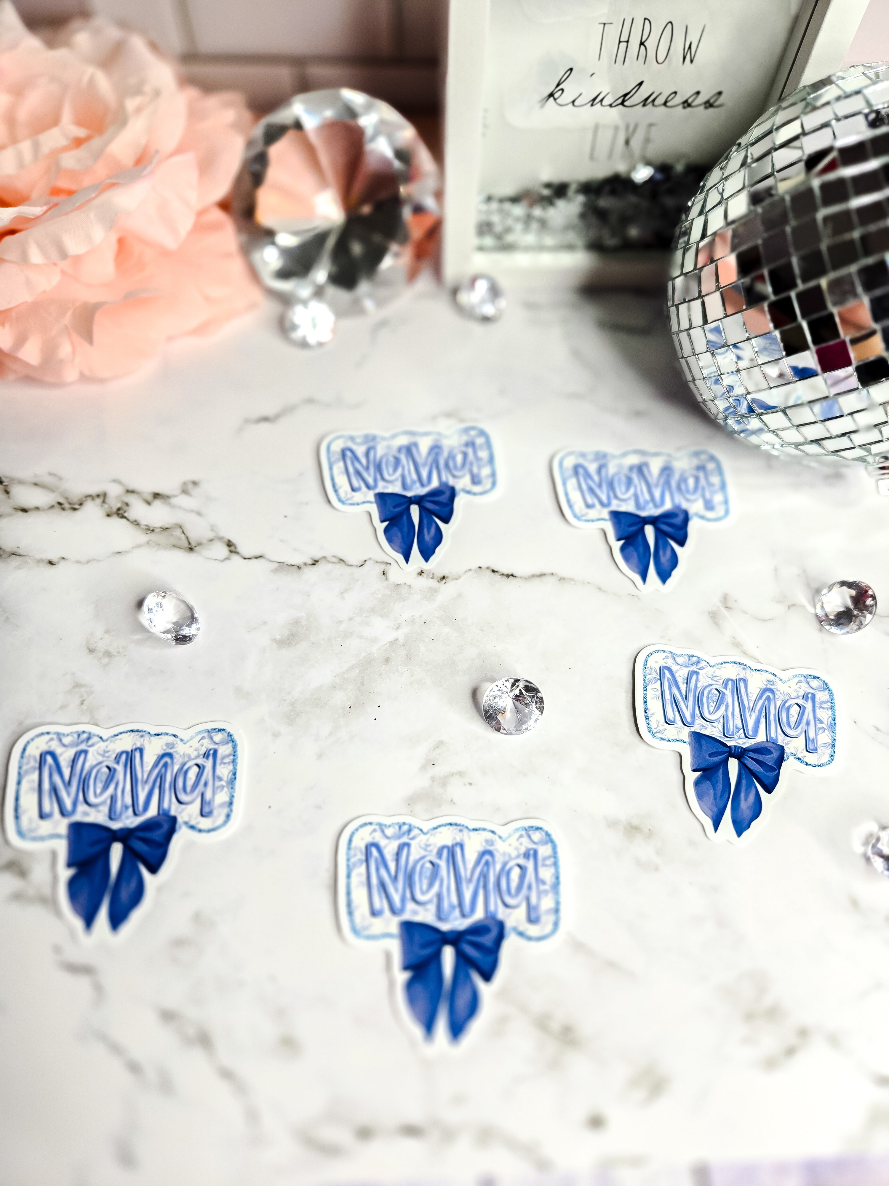 Nana Bow Sticker