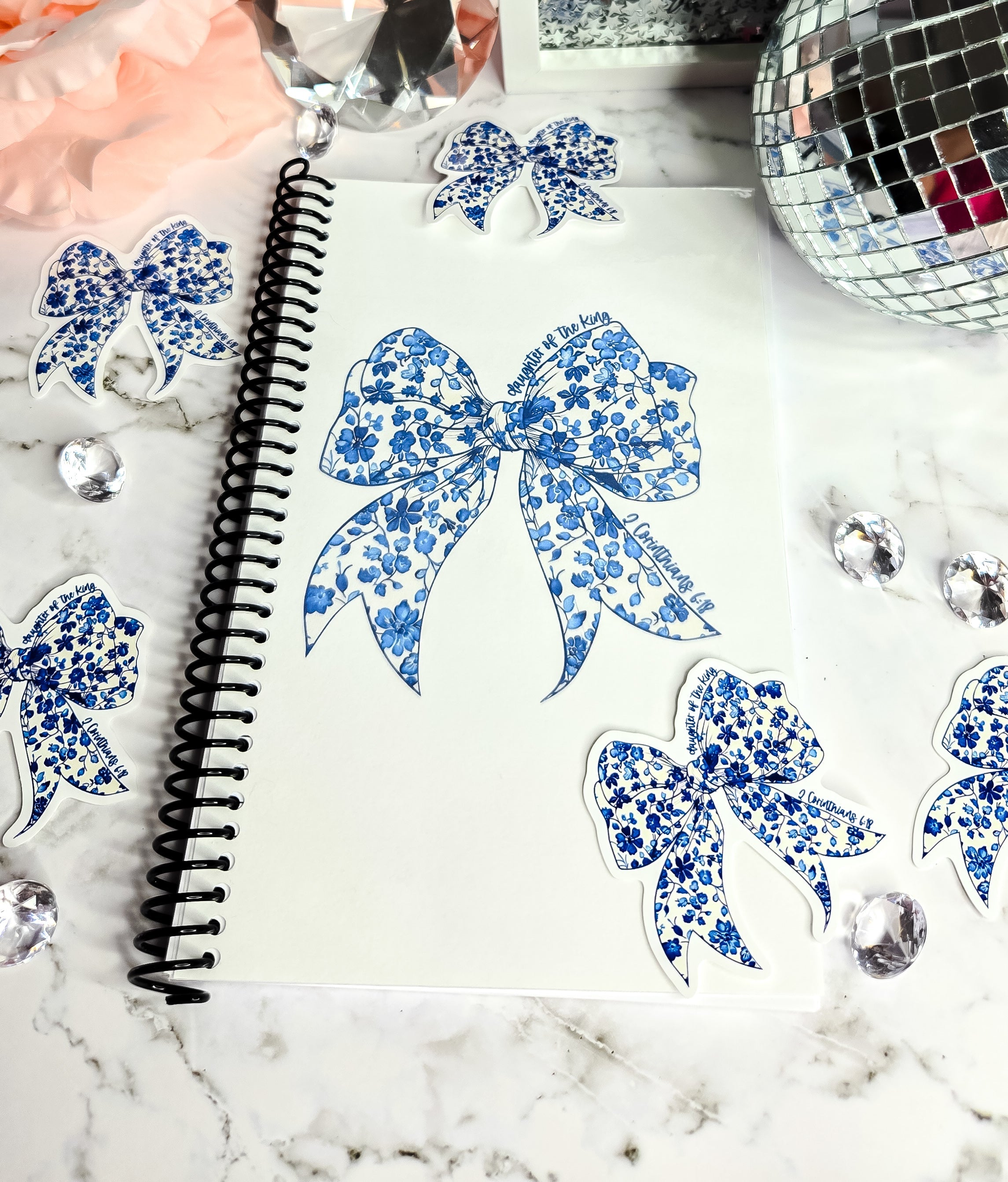 Daughter Of The King Bow Sticker