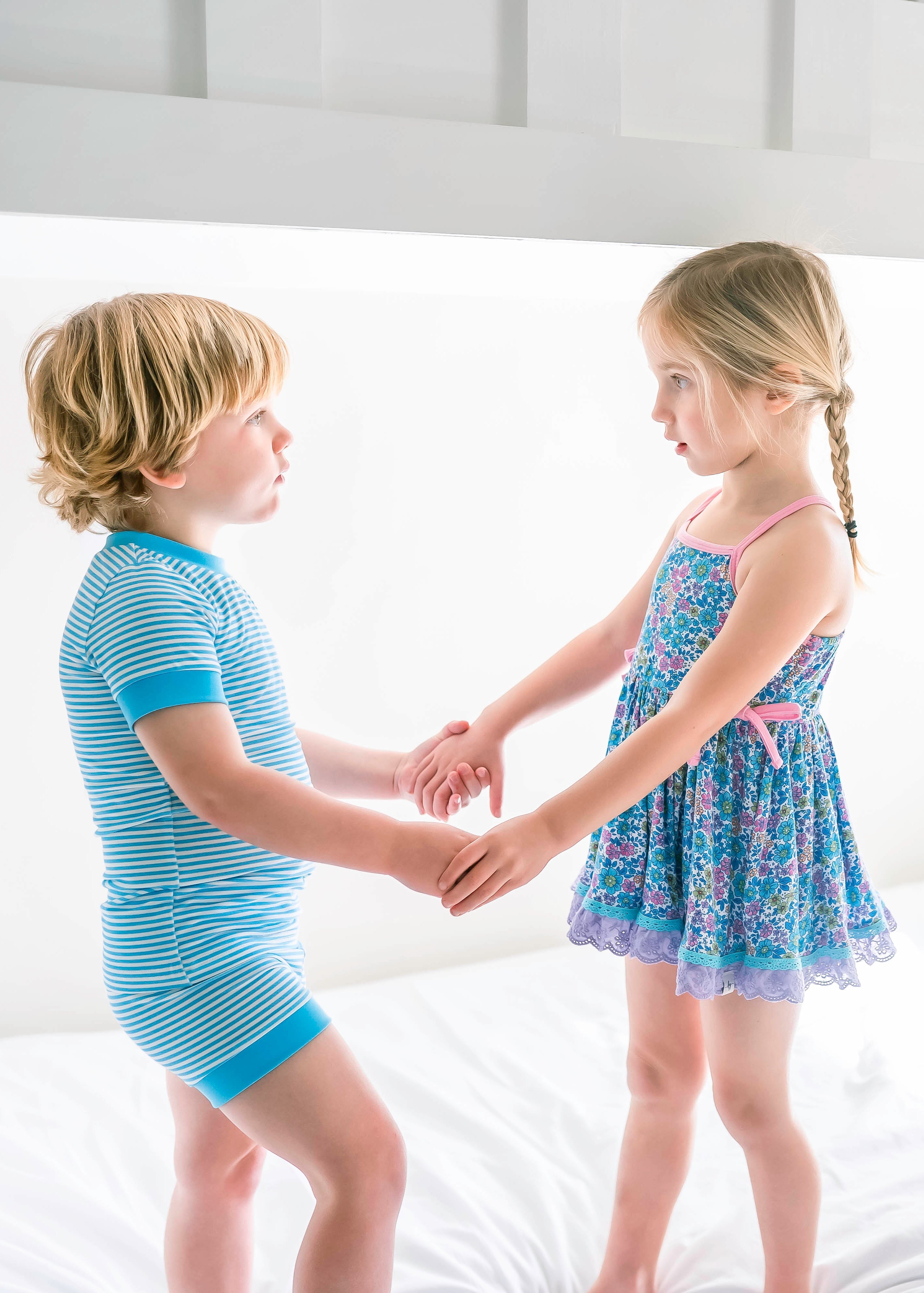 Retro Floral Tank Comfort Set