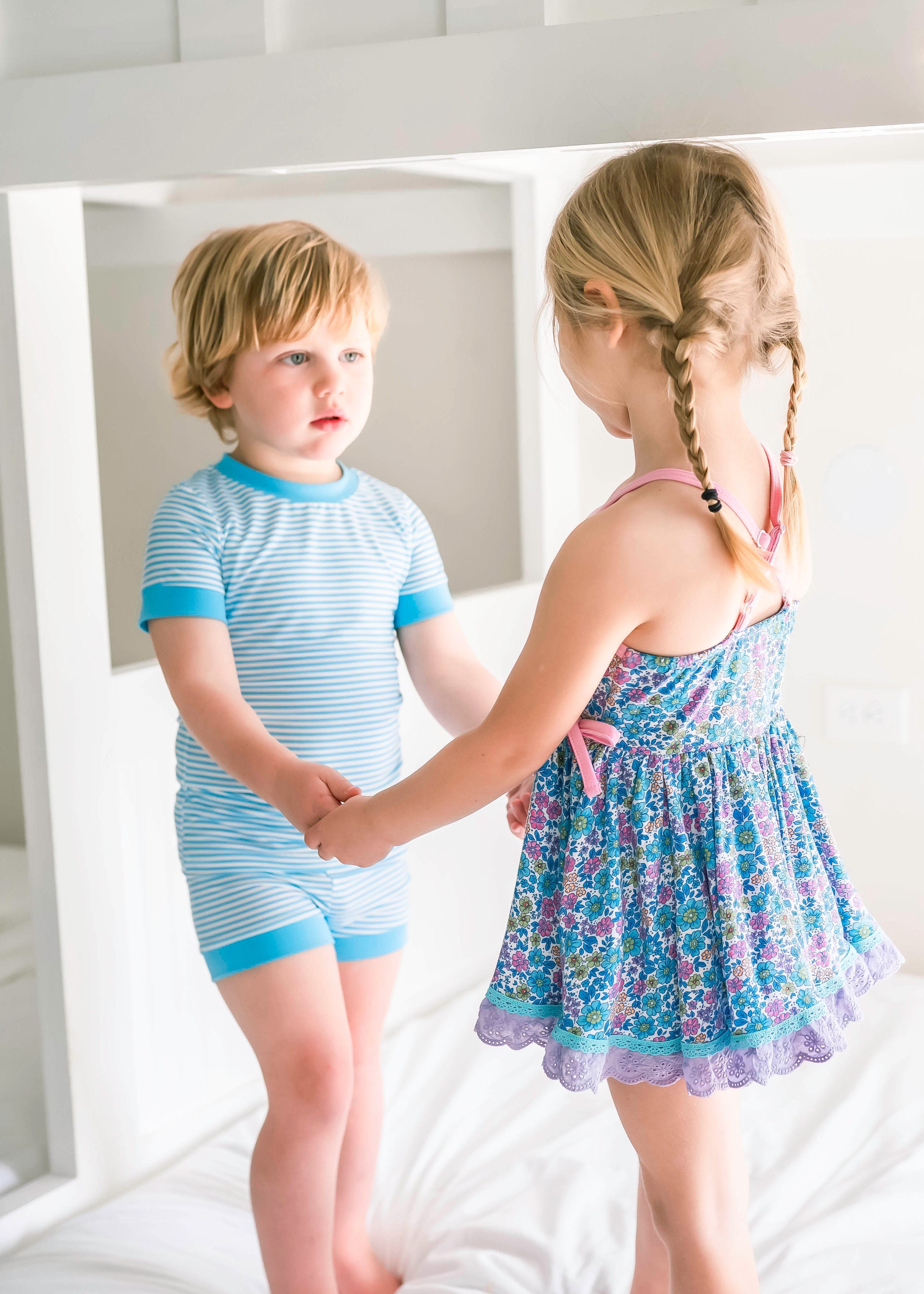 Retro Floral Tank Comfort Set