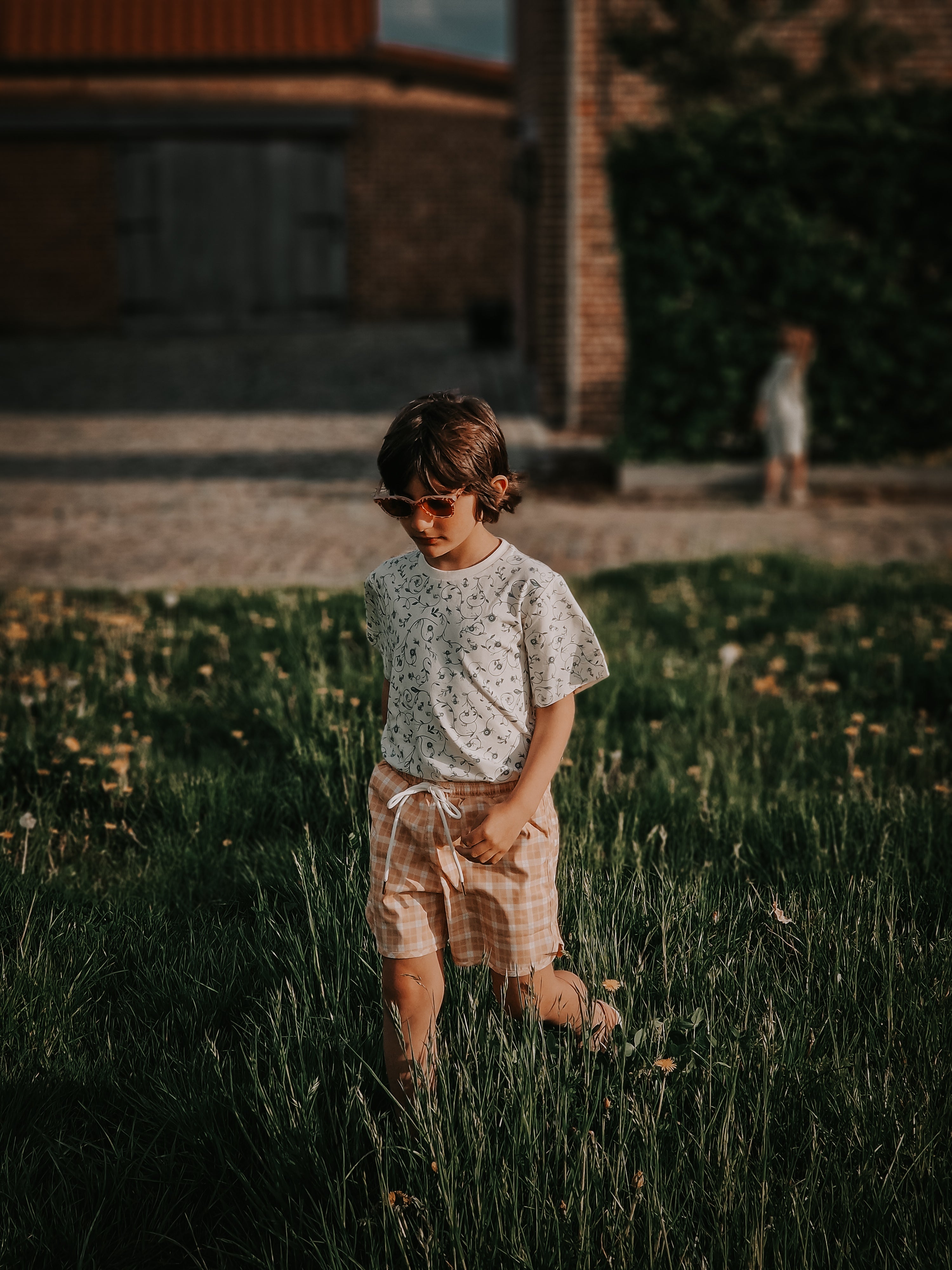 Swim Trunks | Upf + Recycled - Buckwheat Plaid