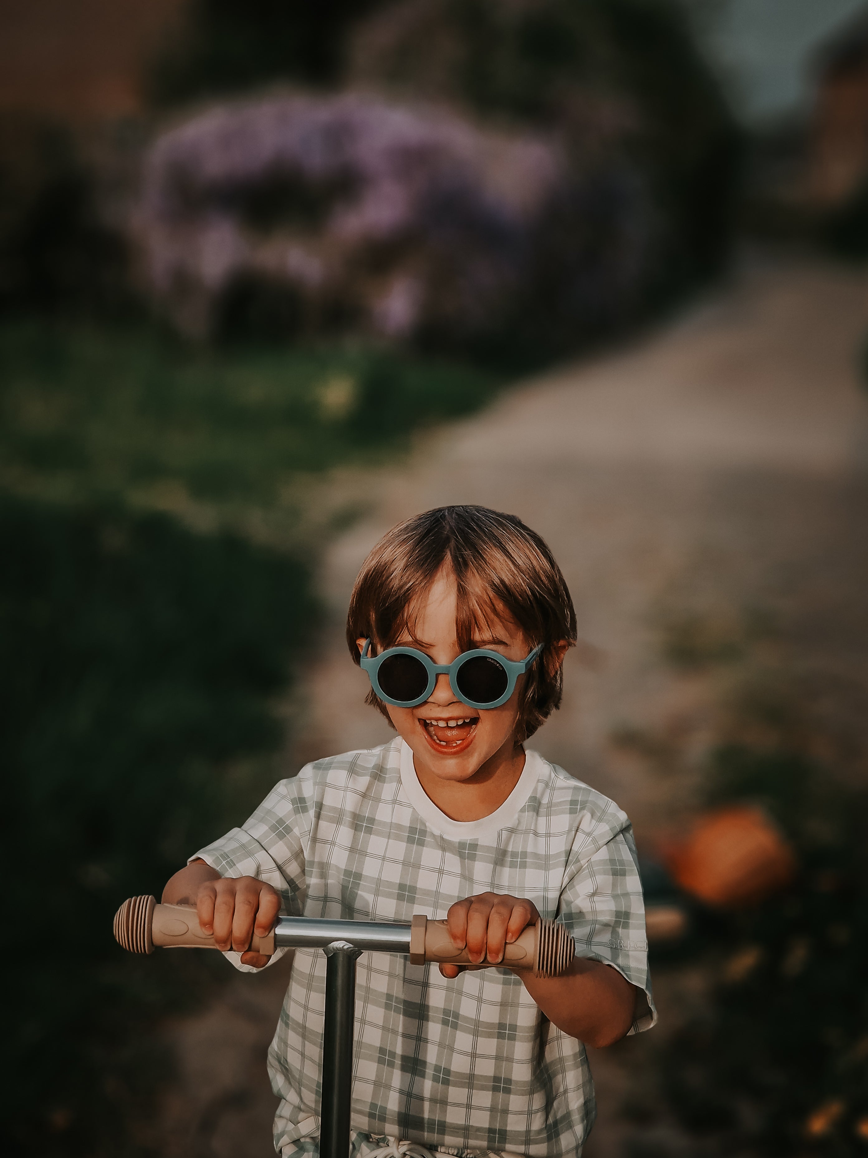 Original Round Sustainable Sunglasses | Bio-based Bendable Polarized