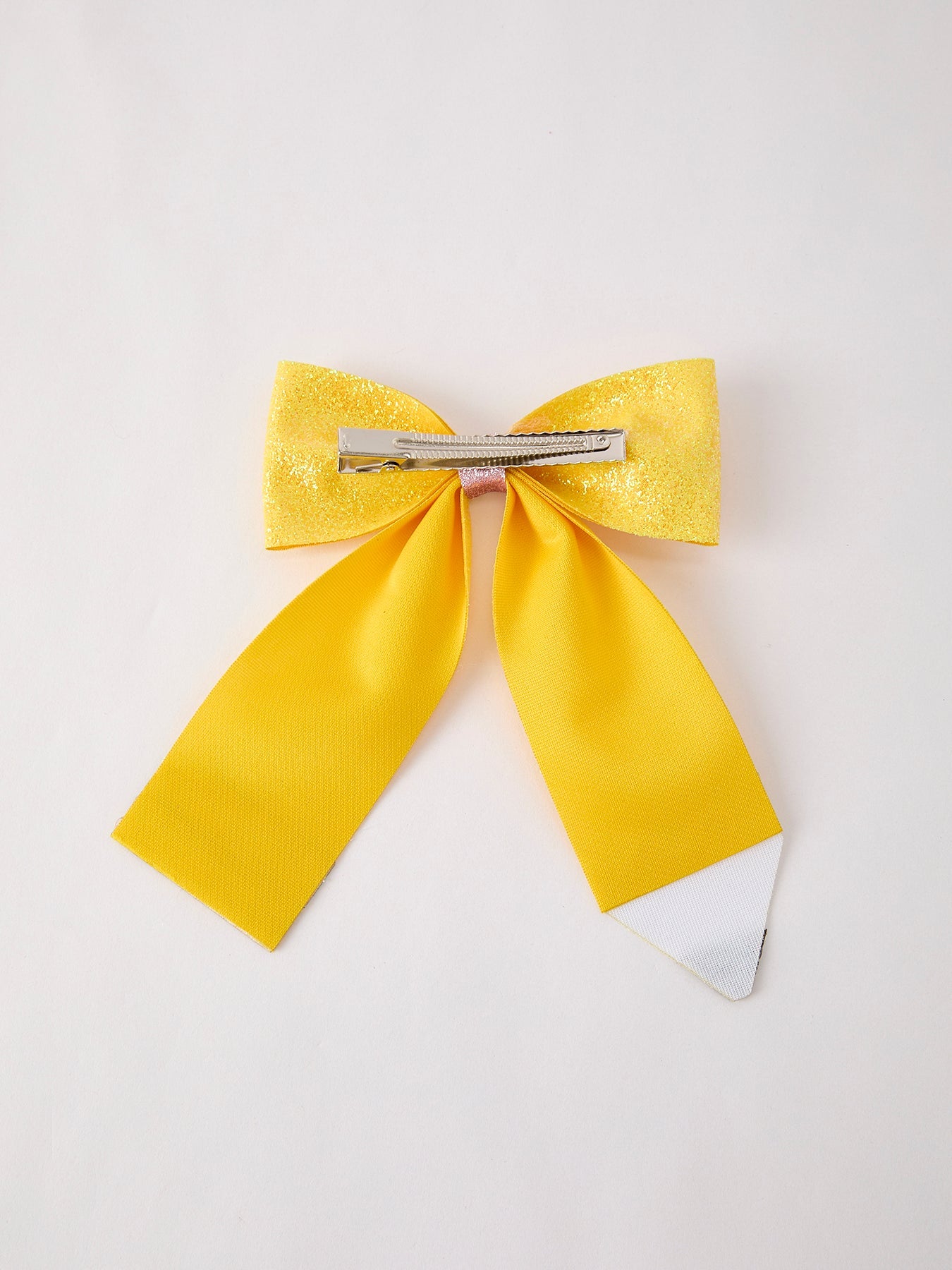 Back To School Sequin Bow Hairpin