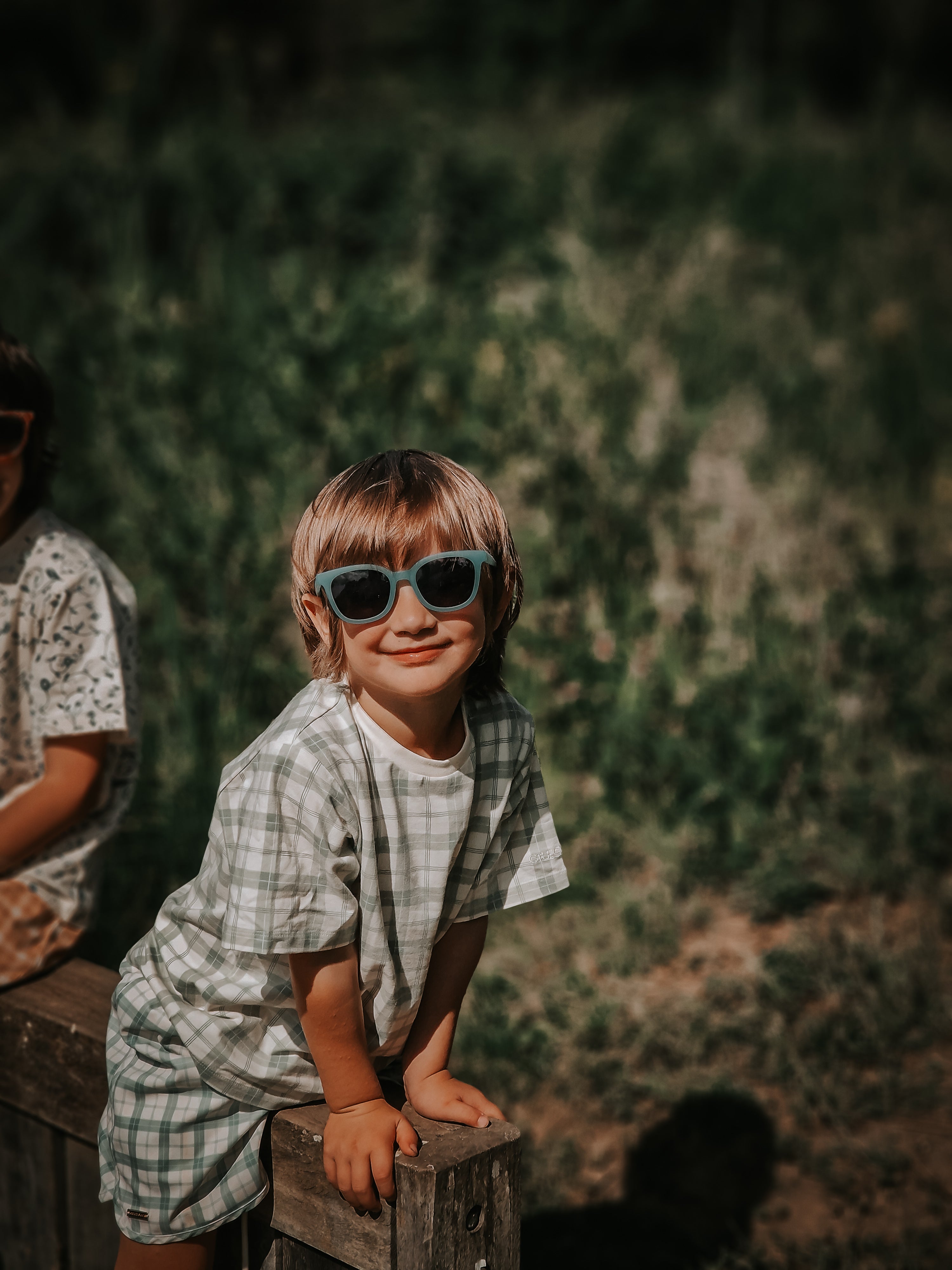 Swim Trunks | Upf + Recycled - Fern Plaid