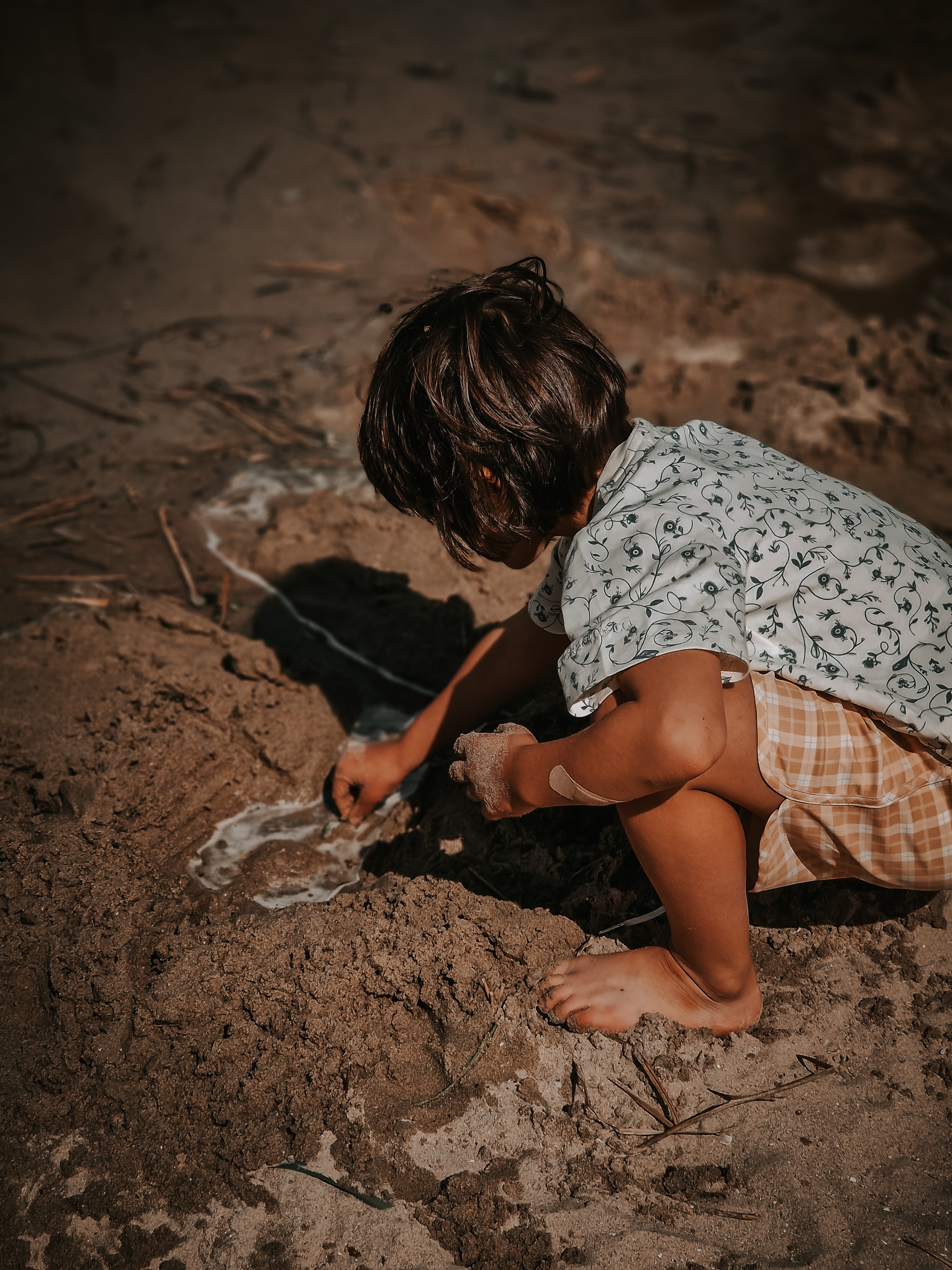 Swim Trunks | Upf + Recycled - Buckwheat Plaid