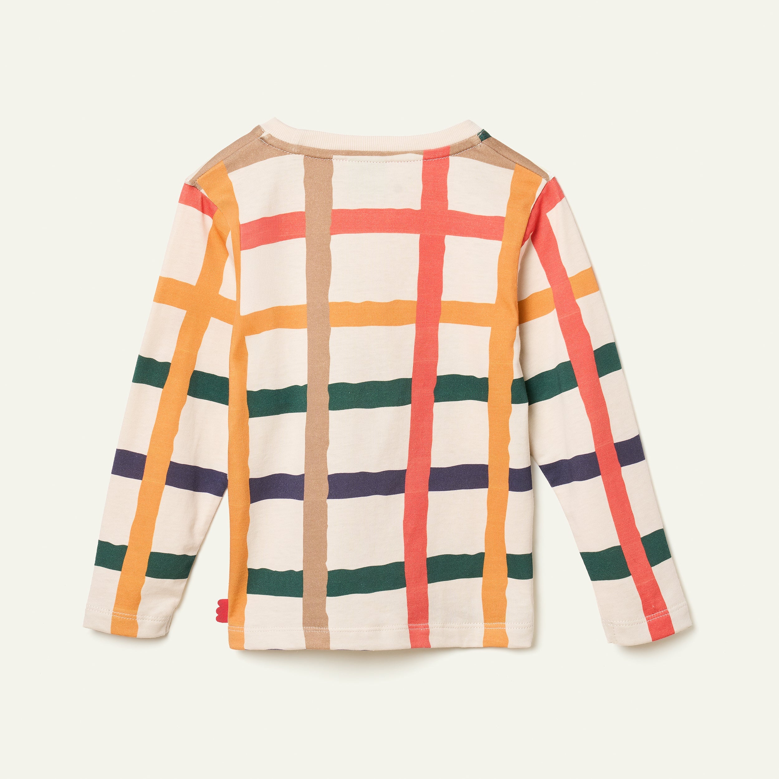 Recycled Cotton Warm Grid T-shirt