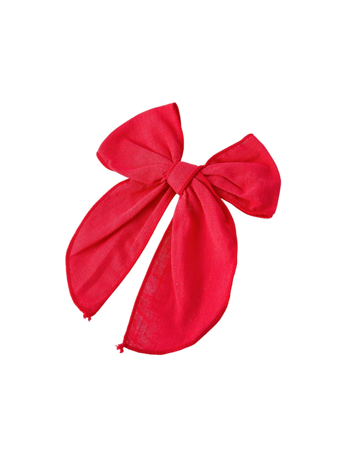 Christmas Red Bow Hairpin