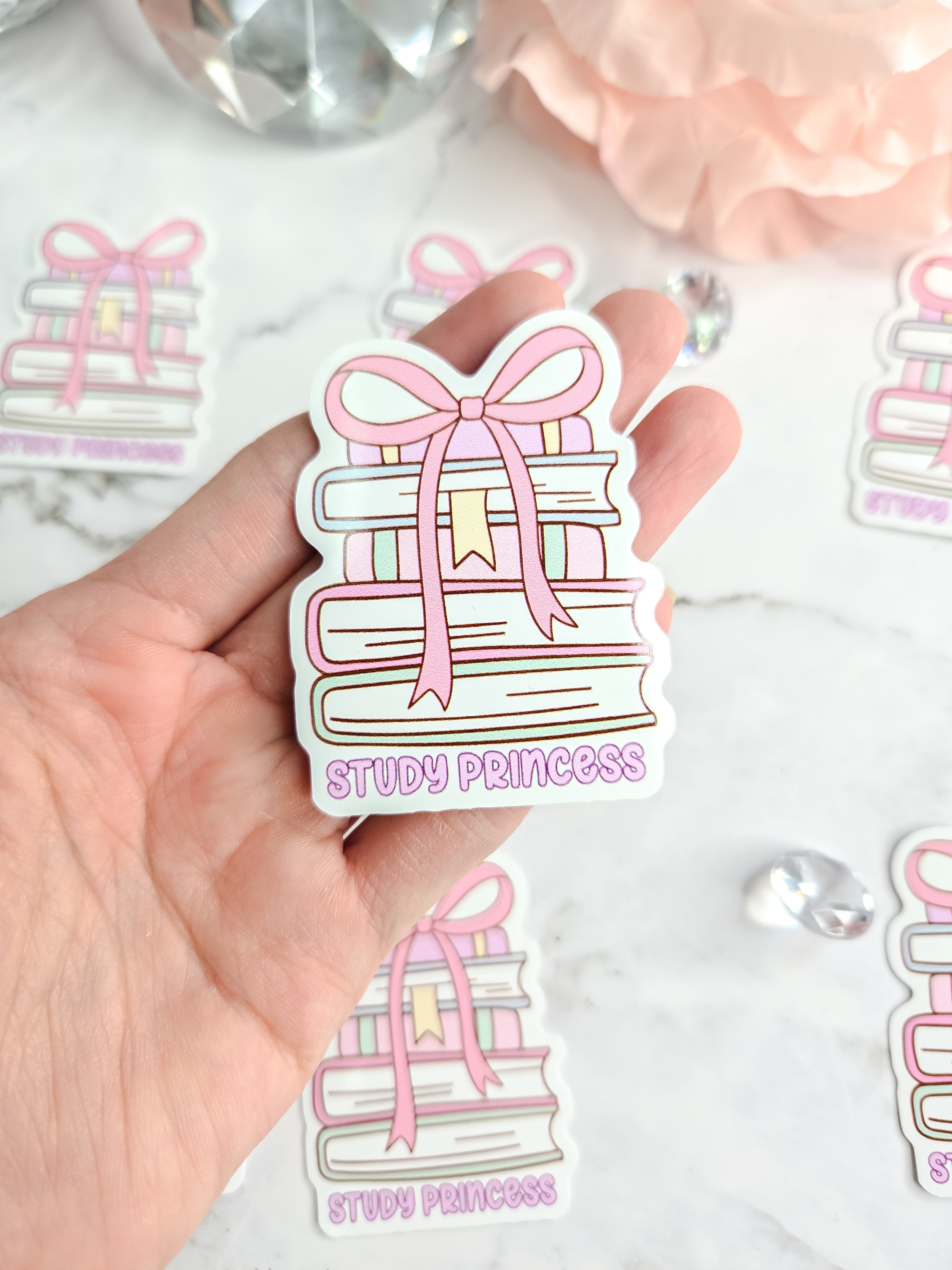 Study Princess Stickers