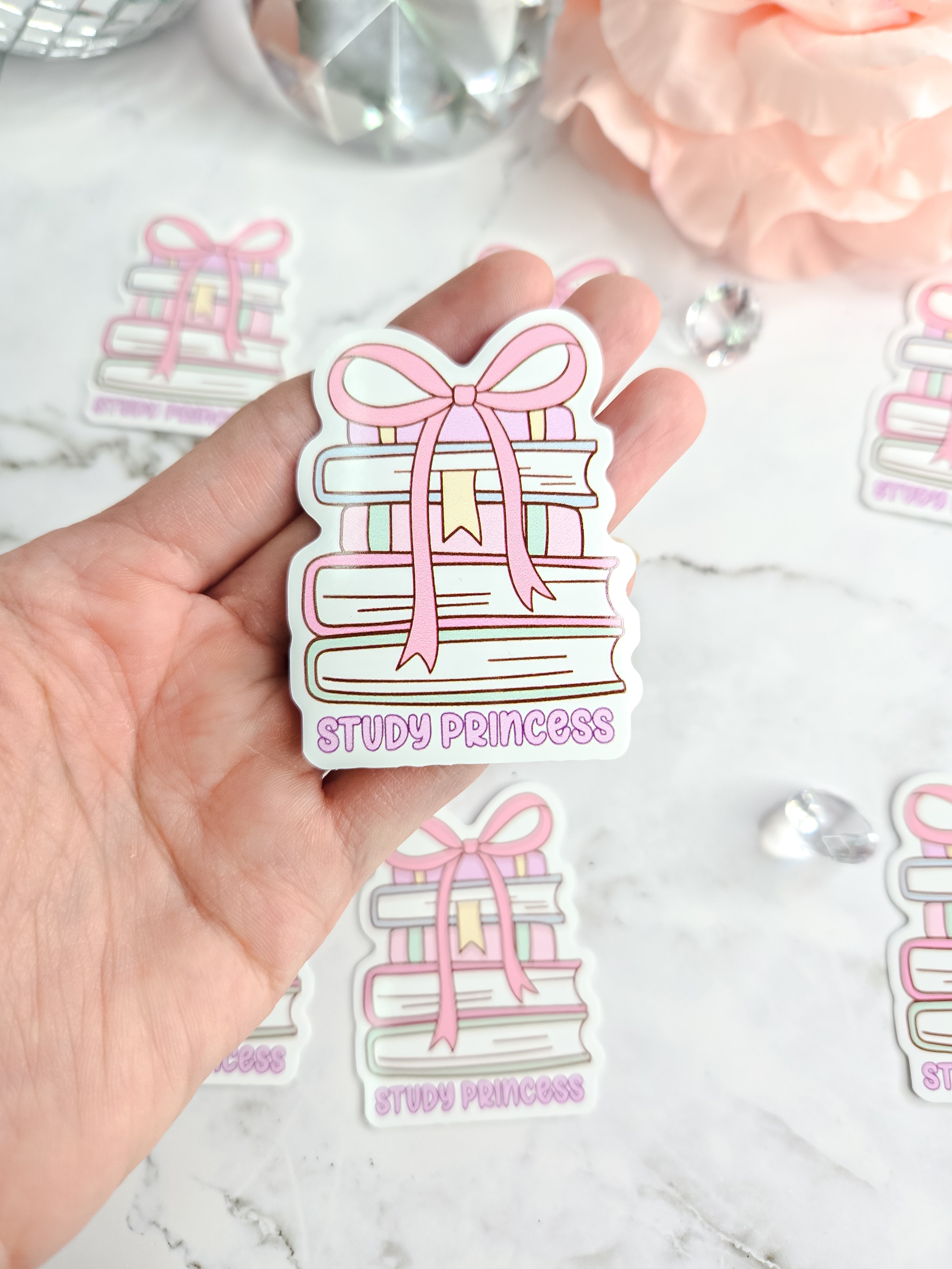 Study Princess Stickers