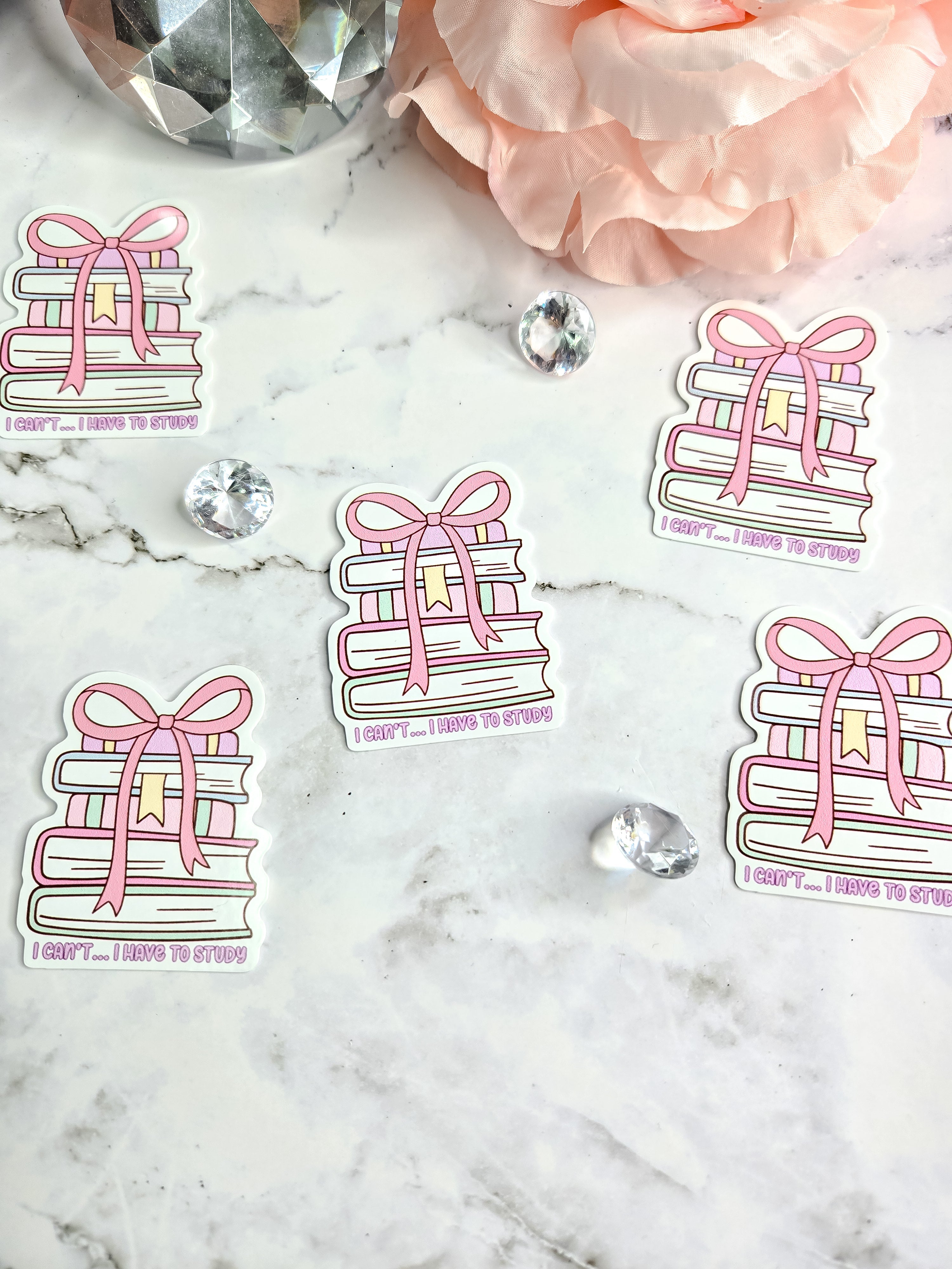 Study Princess Stickers