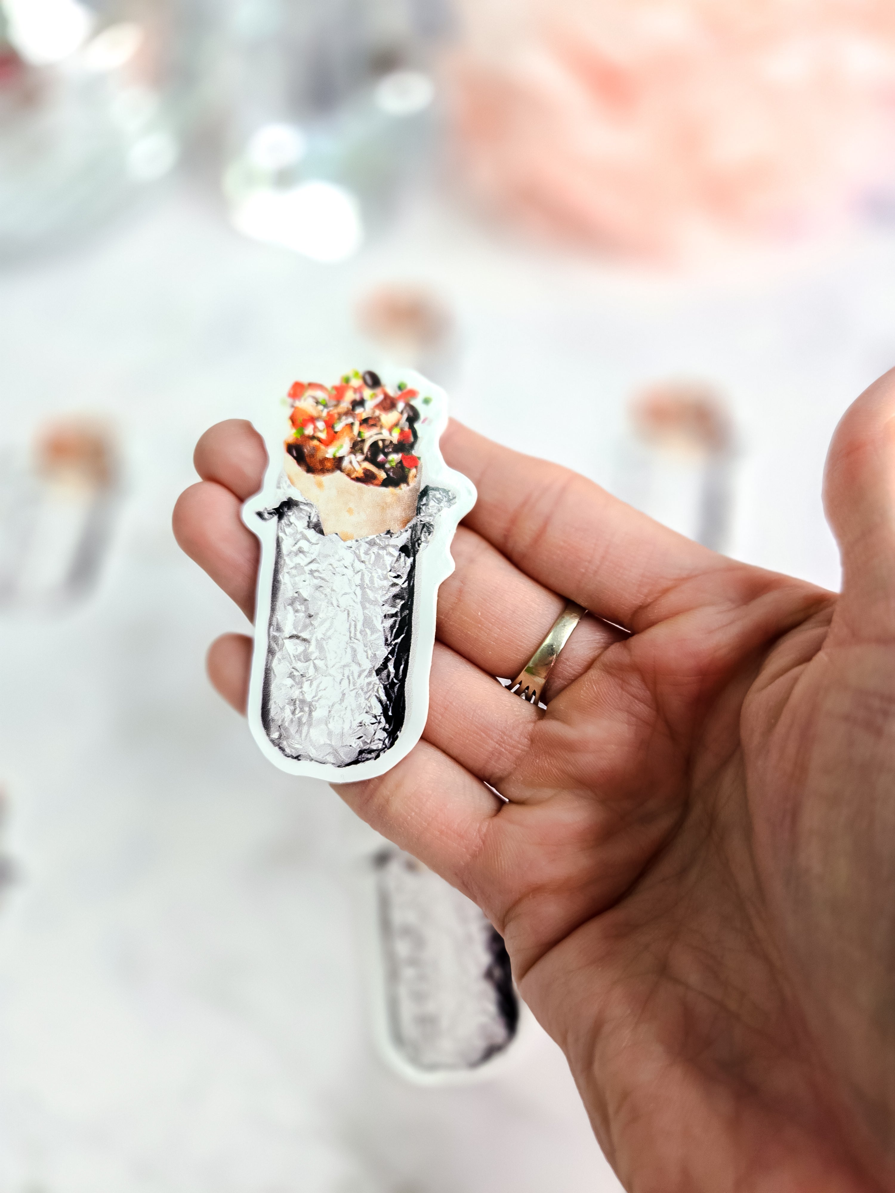 That Is How I Roll Burrito Sticker