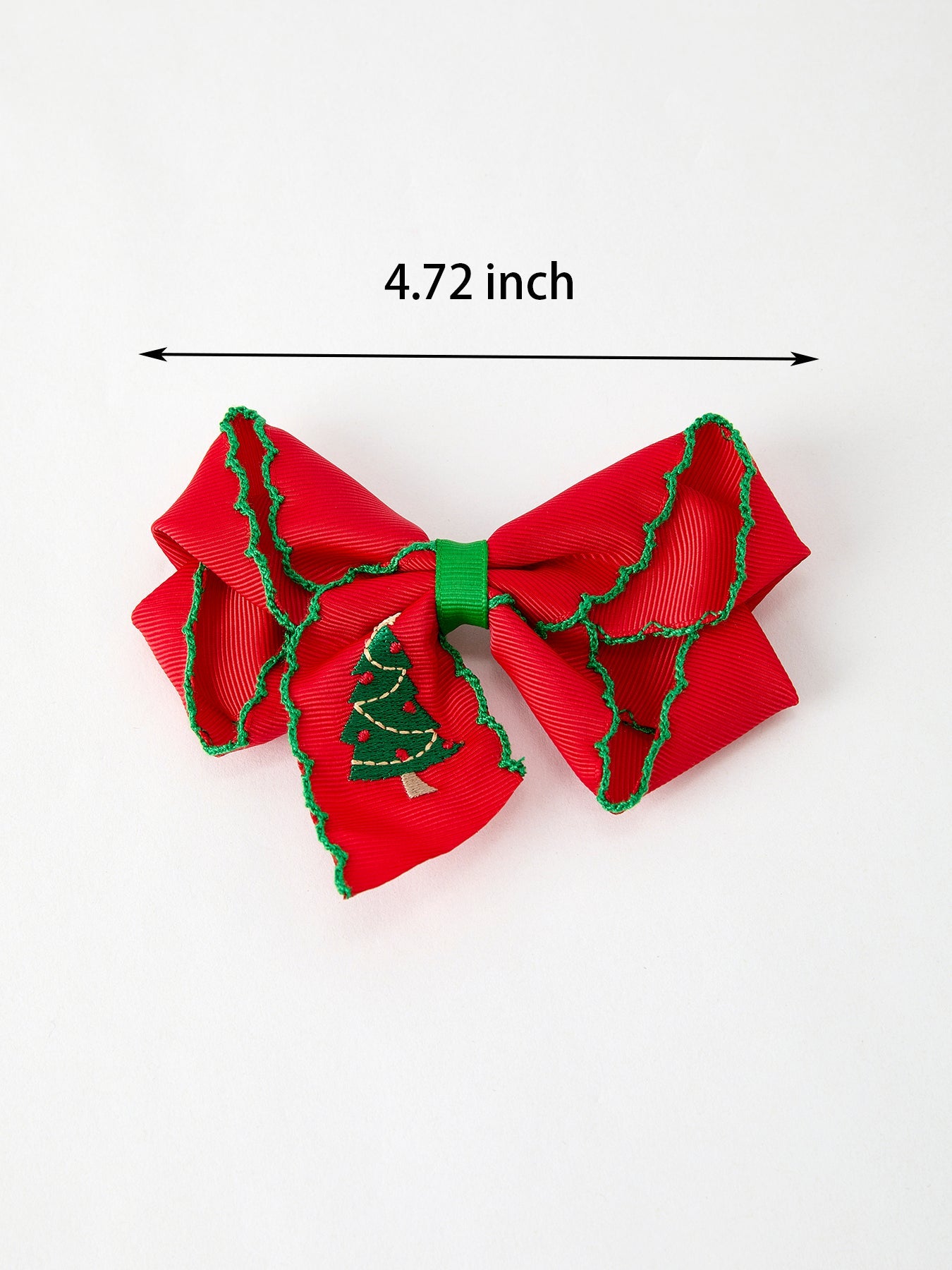 Winter Christmas Tree Hair Clip 4.7inch