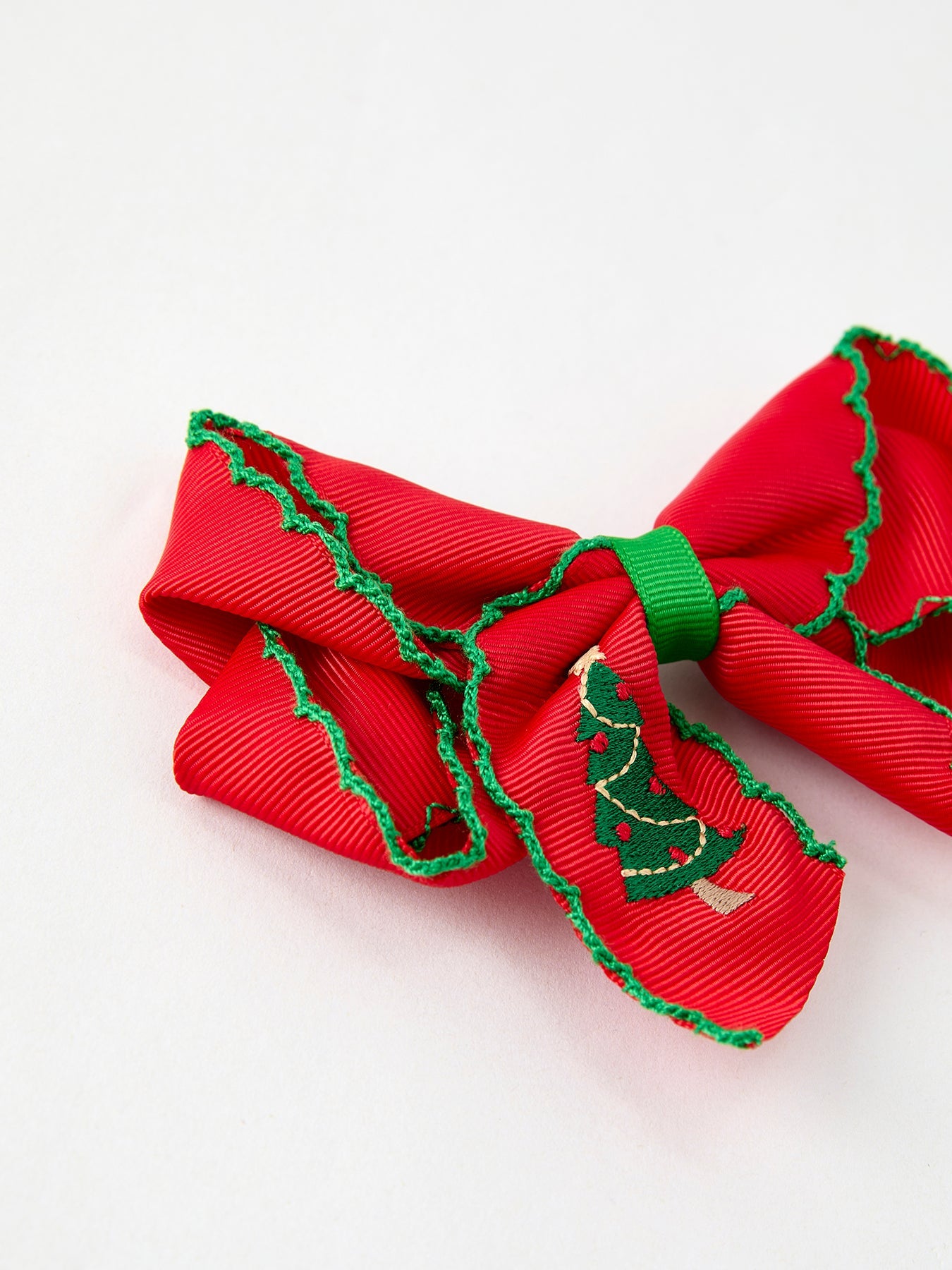 Winter Christmas Tree Hair Clip 4.7inch