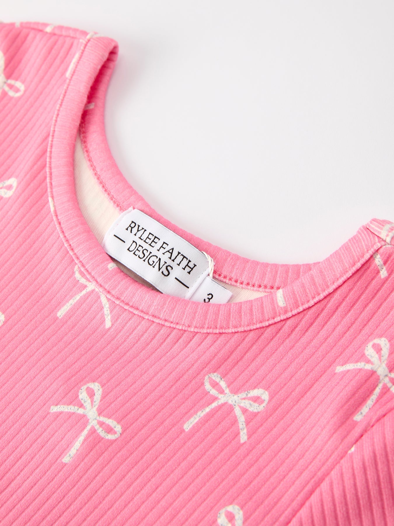 Preorder Christmas Bow Girls Dress: Festive And Adorable Design