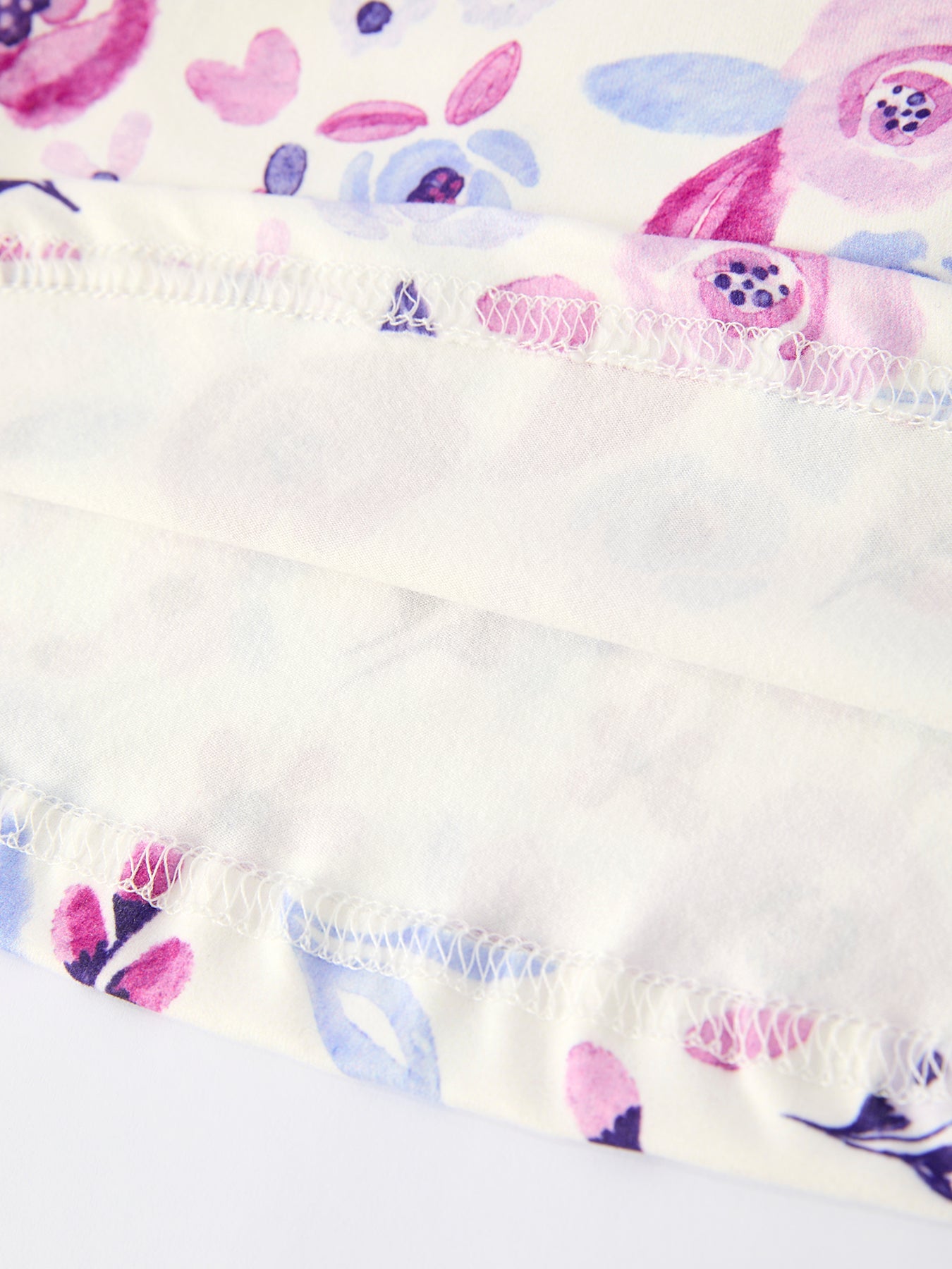 Christmas Purple Floral Baby Girl Dress With Long Sleeves