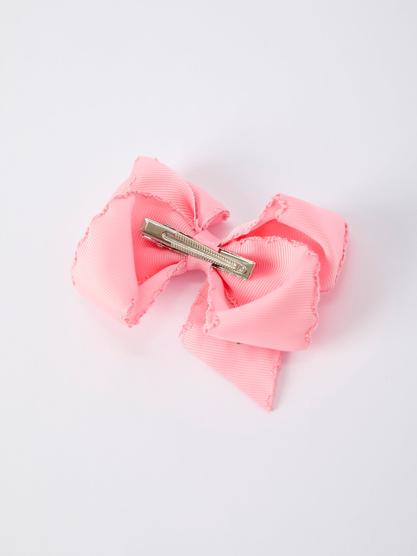 St. Patrick Shamrock Pink Hair Bow – Lucky Girls Hair Clip