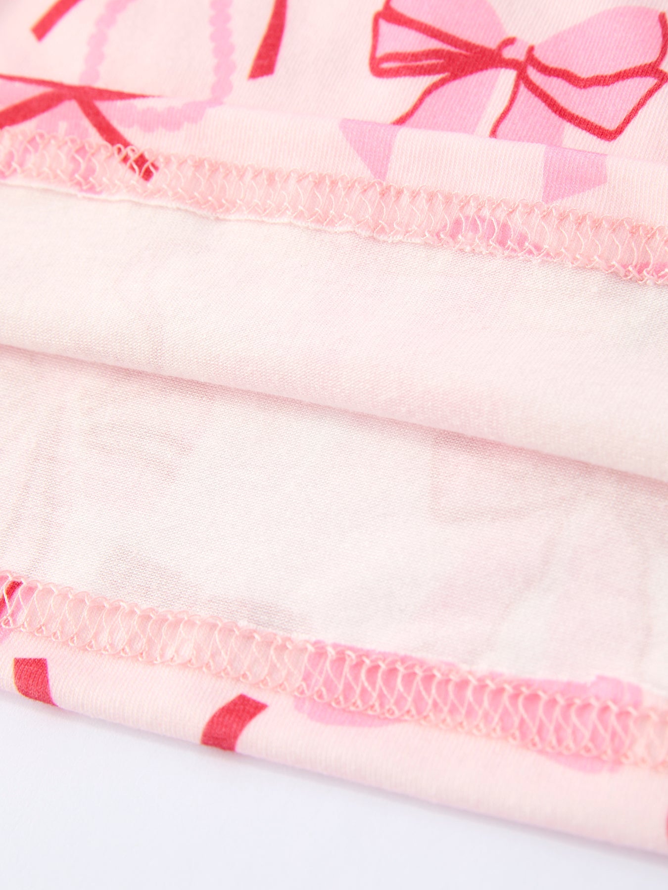 Girls' Valentine's Day Heart Bow Embroidered Dress