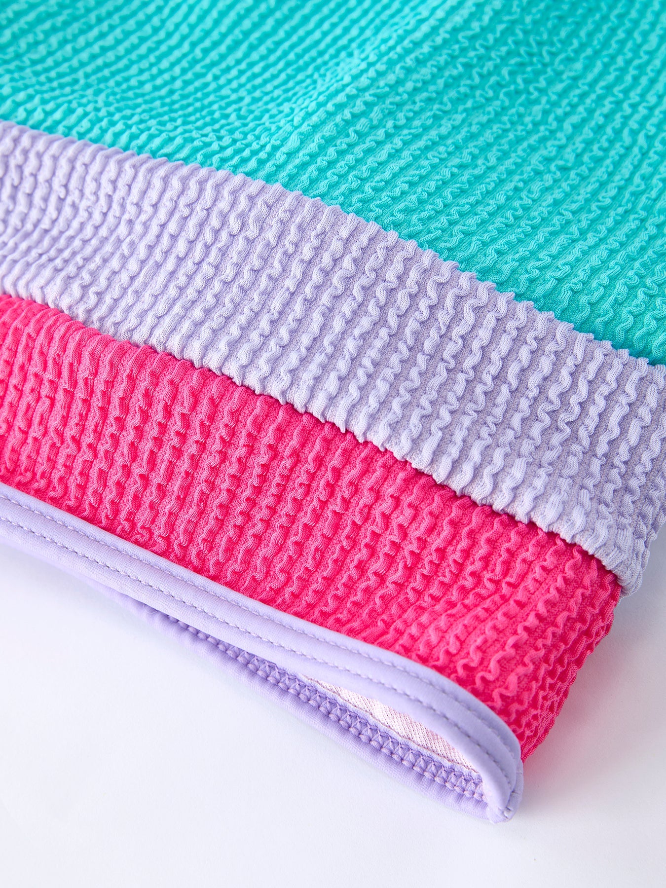 Mommy Me "blue And Red Stripes" Women's Swimsuit