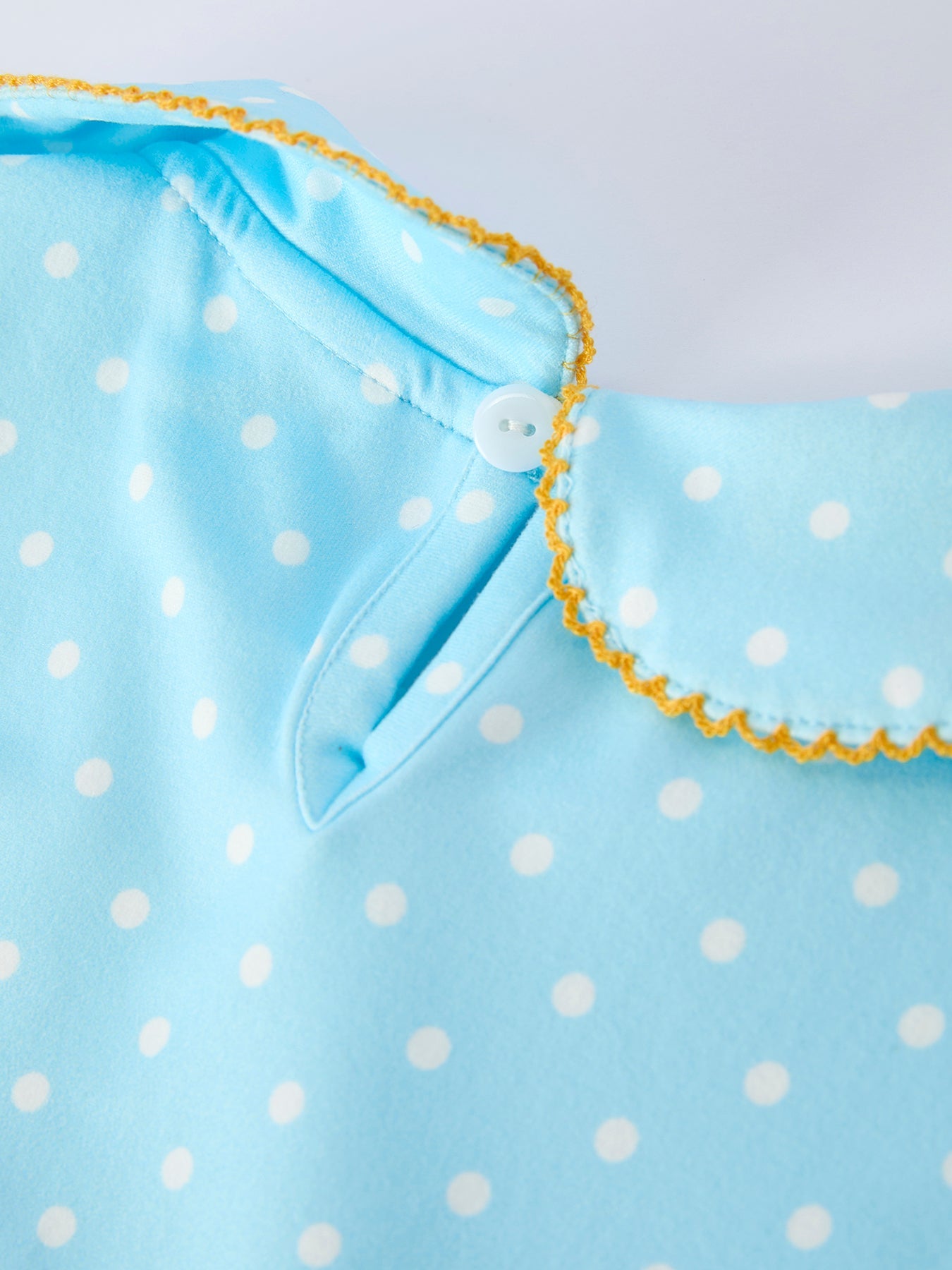 Back To School Polka Dot Girls Dress Pencil Bow Applique